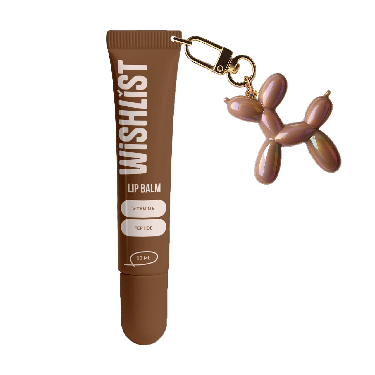 Бальзам-блиск для губ WISHLiST Lip Balm з іграшкою-брелоком, Espresso Noir, 10 мл
Бальзам-блиск для губ WISHLiST Lip Balm з іграшкою-брелоком, Espresso Noir, 10 мл