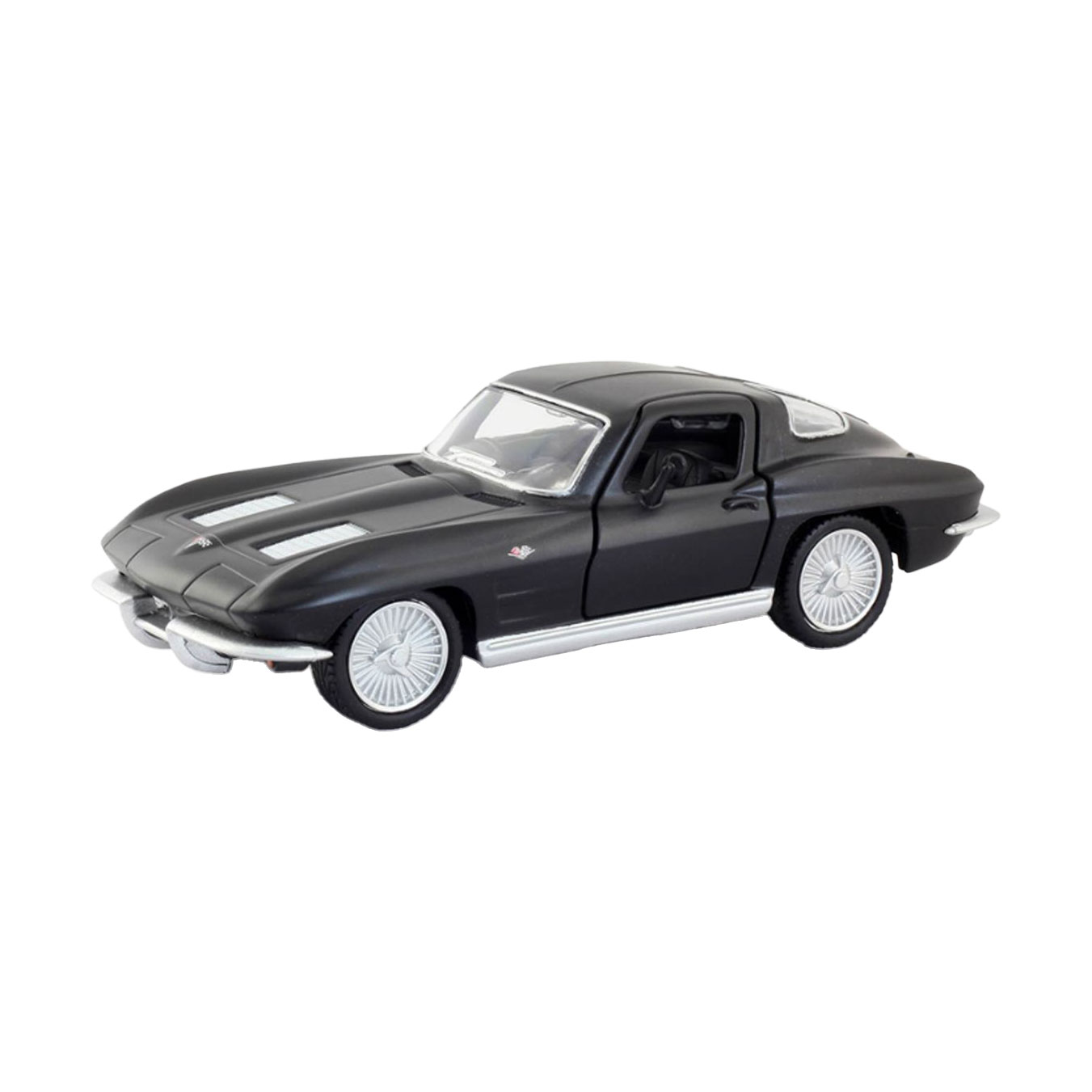 Автомодель TechnoDrive Chevrolet Corvette Split Window 1963, матова, чорна, 1:35, від 3 років, 5*12*3 см (250411U)
Автомодель TechnoDrive Chevrolet Corvette Split Window 1963, матова, чорна, 1:35, від 3 років, 5*12*3 см (250411U)