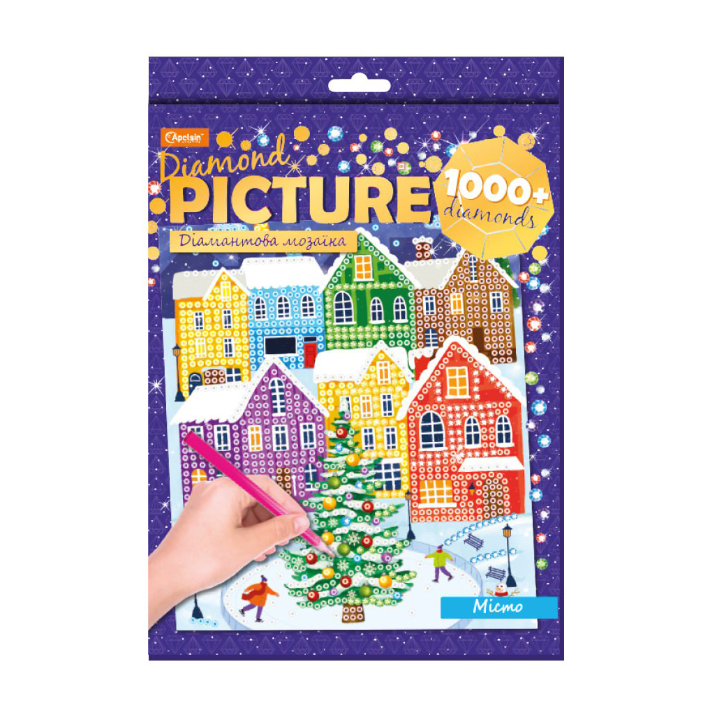 Набір для творчості Апельсин Діамантова мозаїка Місто, від 6 років, 20*25 см (НТ-34-04)
Набір для творчості Апельсин Діамантова мозаїка Місто, від 6 років, 20*25 см (НТ-34-04)