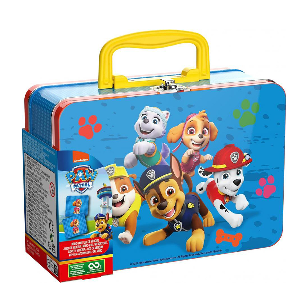 Настільна гра меморі Spin Master Щенячий патруль, у жерстяній коробці, від 3 років (SM34985/6066827)
Настільна гра меморі Spin Master Щенячий патруль, у жерстяній коробці, від 3 років (SM34985/6066827)
