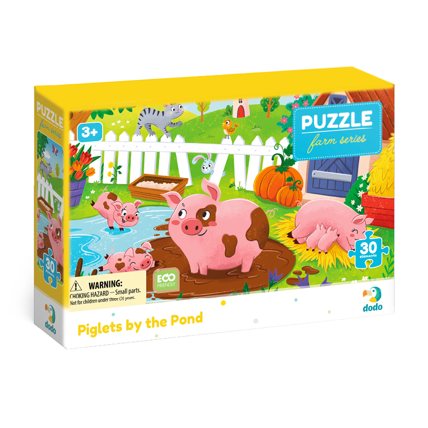 Пазли DoDo Поросята біля ставка, від 3 років, 30 деталей (300682)
Пазли DoDo Поросята біля ставка, від 3 років, 30 деталей (300682)