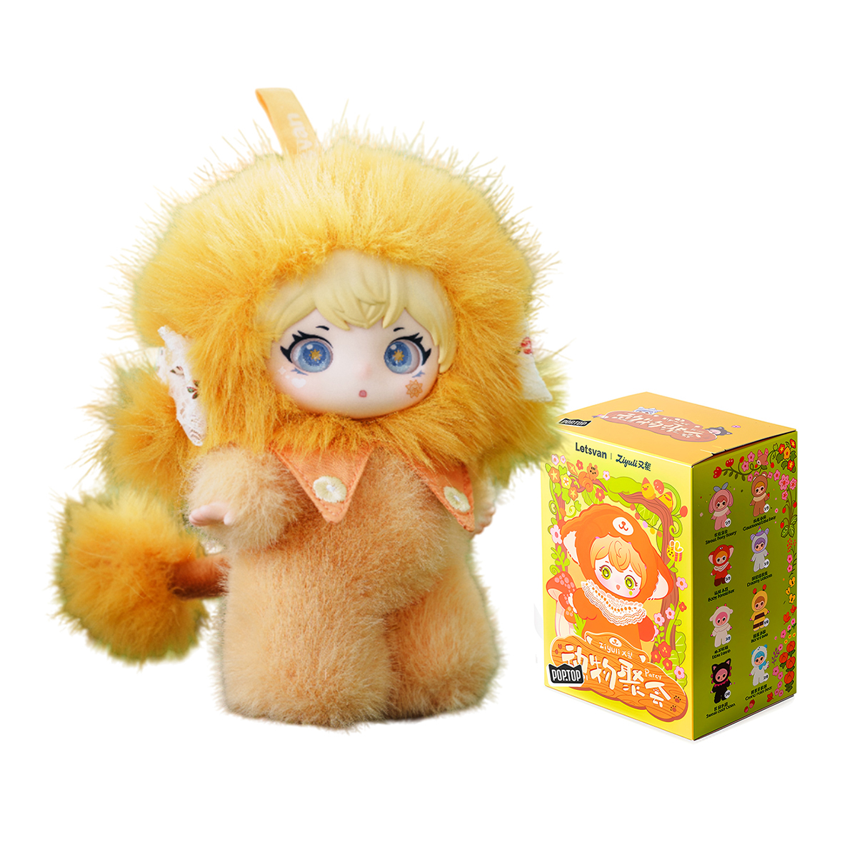 Колекційна м'яка іграшка-сюрприз Pop Top Letsvan серії Ziyuli Паті звіряток, з кільцем, від 15 років (17Zl-0601)
Колекційна м'яка іграшка-сюрприз Pop Top Letsvan серії Ziyuli Паті звіряток, з кільцем, від 15 років (17Zl-0601)