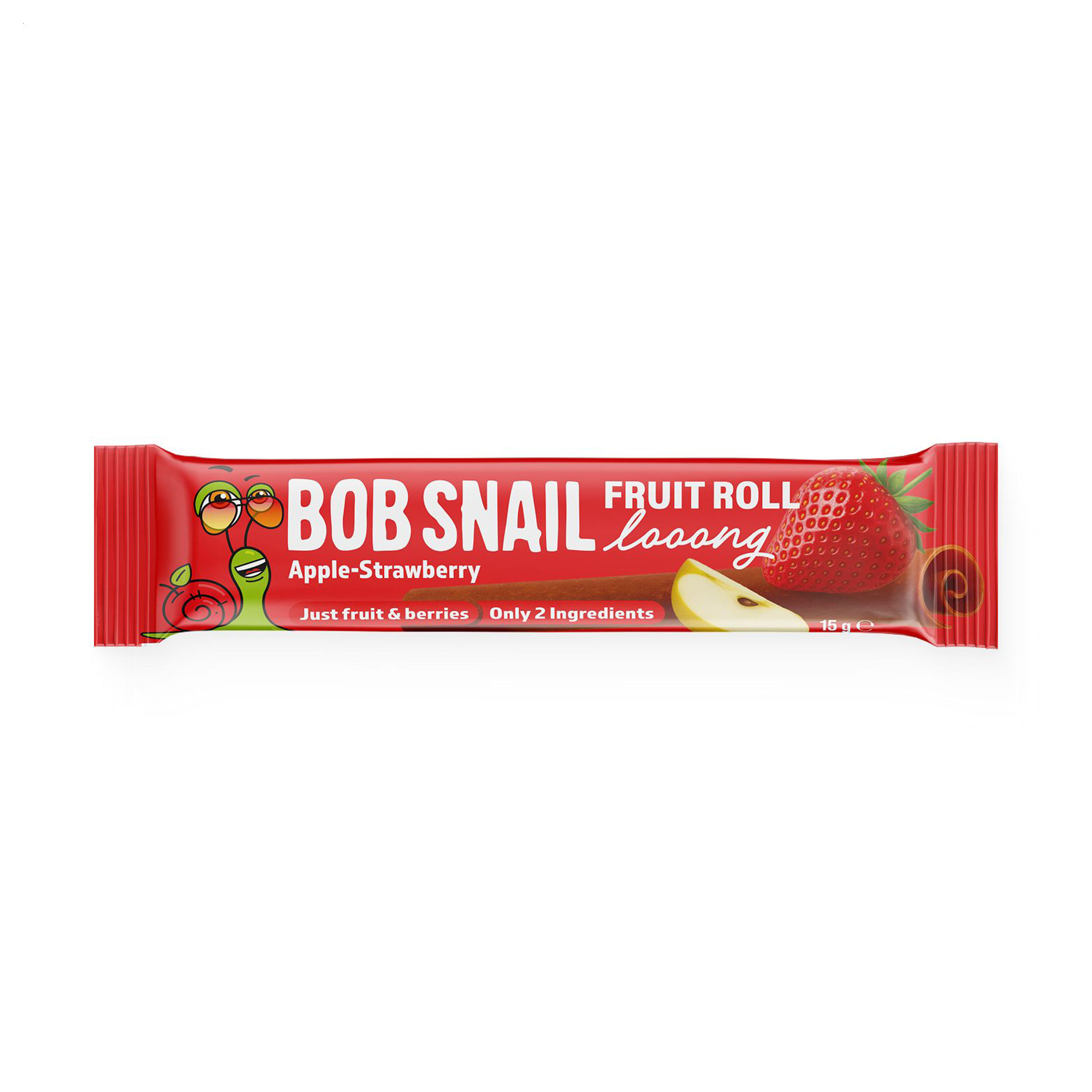 Натуральні цукерки Bob Snail Fruit Roll Looong Яблуко-полуниця, 15 г
Натуральні цукерки Bob Snail Fruit Roll Looong Яблуко-полуниця, 15 г