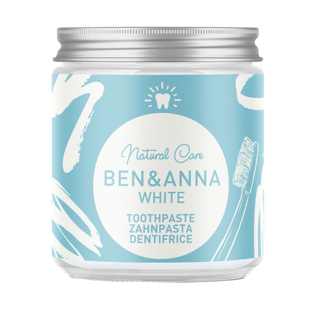 Натуральна зубна паста Ben & Anna Natural Toothpaste White, 100 мл
Натуральна зубна паста Ben & Anna Natural Toothpaste White, 100 мл