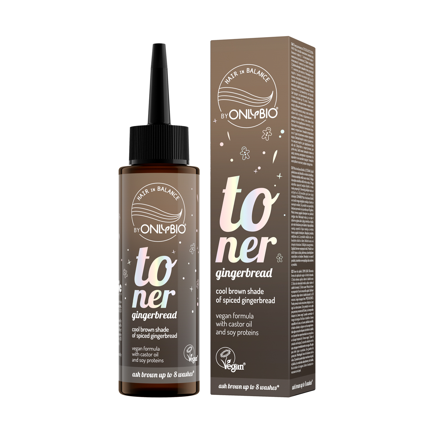 Тонер для волосся OnlyBio Hair in Balance Toner, Ginger Bread, 100 мл
Тонер для волосся OnlyBio Hair in Balance Toner, Ginger Bread, 100 мл