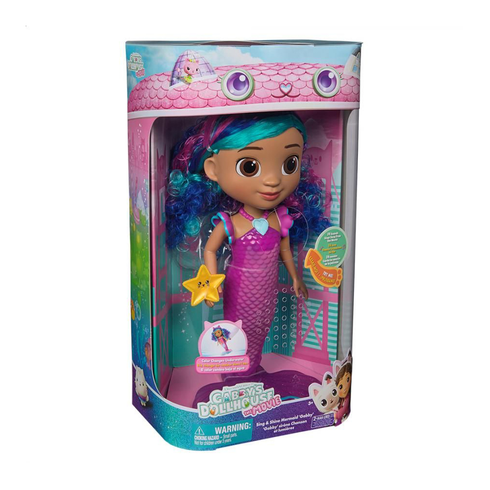 Лялька Spin Master Gabbys Doll House The Movie: Русалонька Габбі Співай та сяй, від 3 років (SM36234/6074338)
Лялька Spin Master Gabbys Doll House The Movie: Русалонька Габбі Співай та сяй, від 3 років (SM36234/6074338)