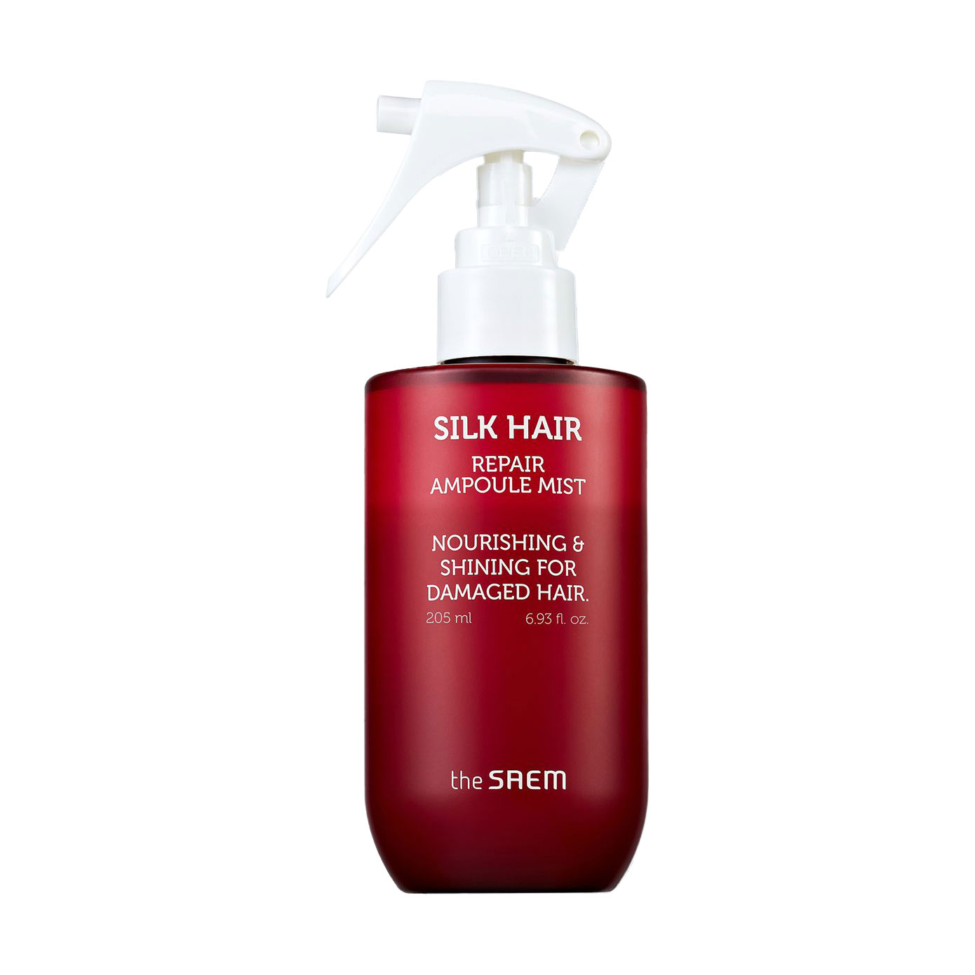 Міст для волосся The Saem Silk Hair Repair Ampoule Mist, 205 мл
Міст для волосся The Saem Silk Hair Repair Ampoule Mist, 205 мл