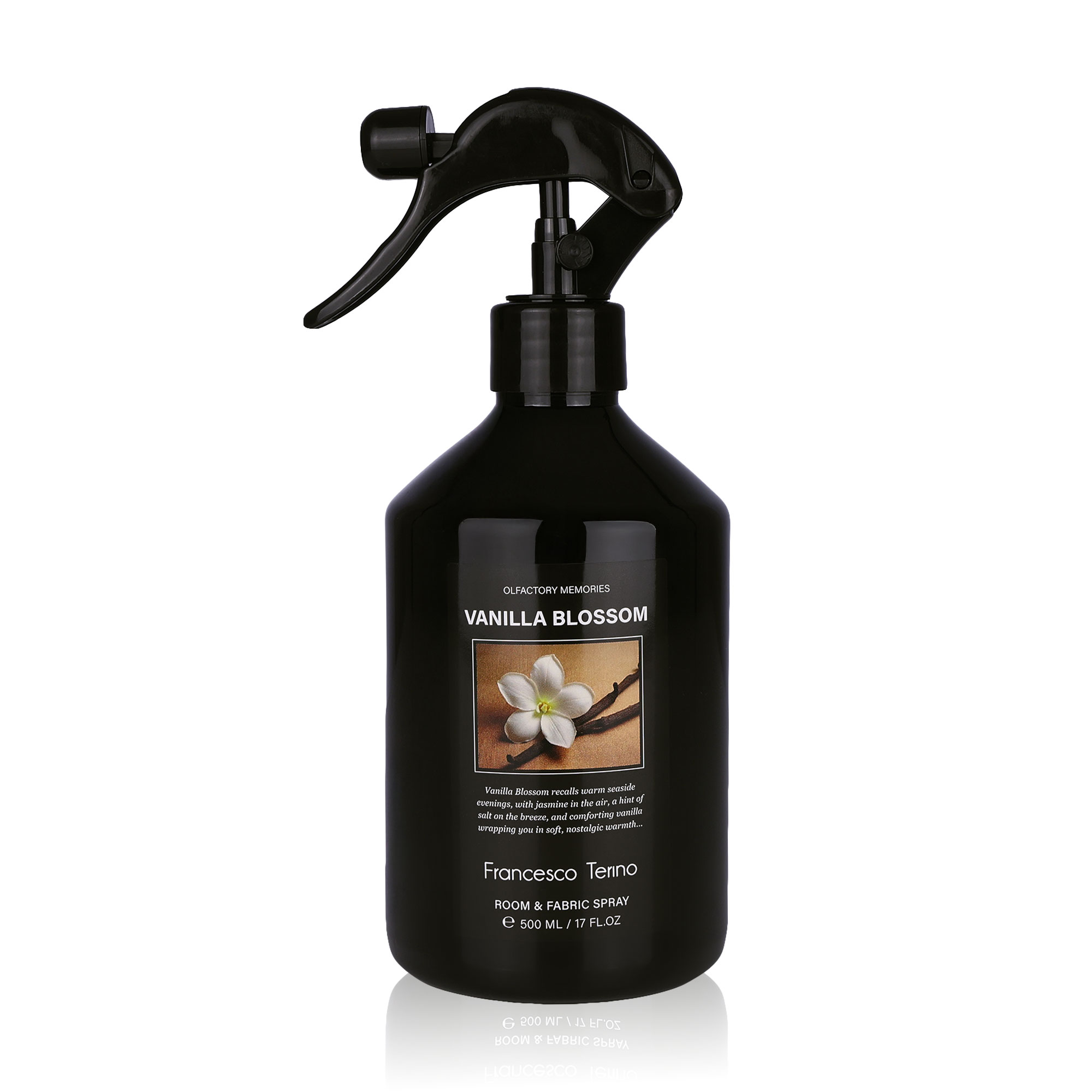 Спрей для приміщень Francesco Terino Vanilla Blossom, 500 мл
Спрей для приміщень Francesco Terino Vanilla Blossom, 500 мл