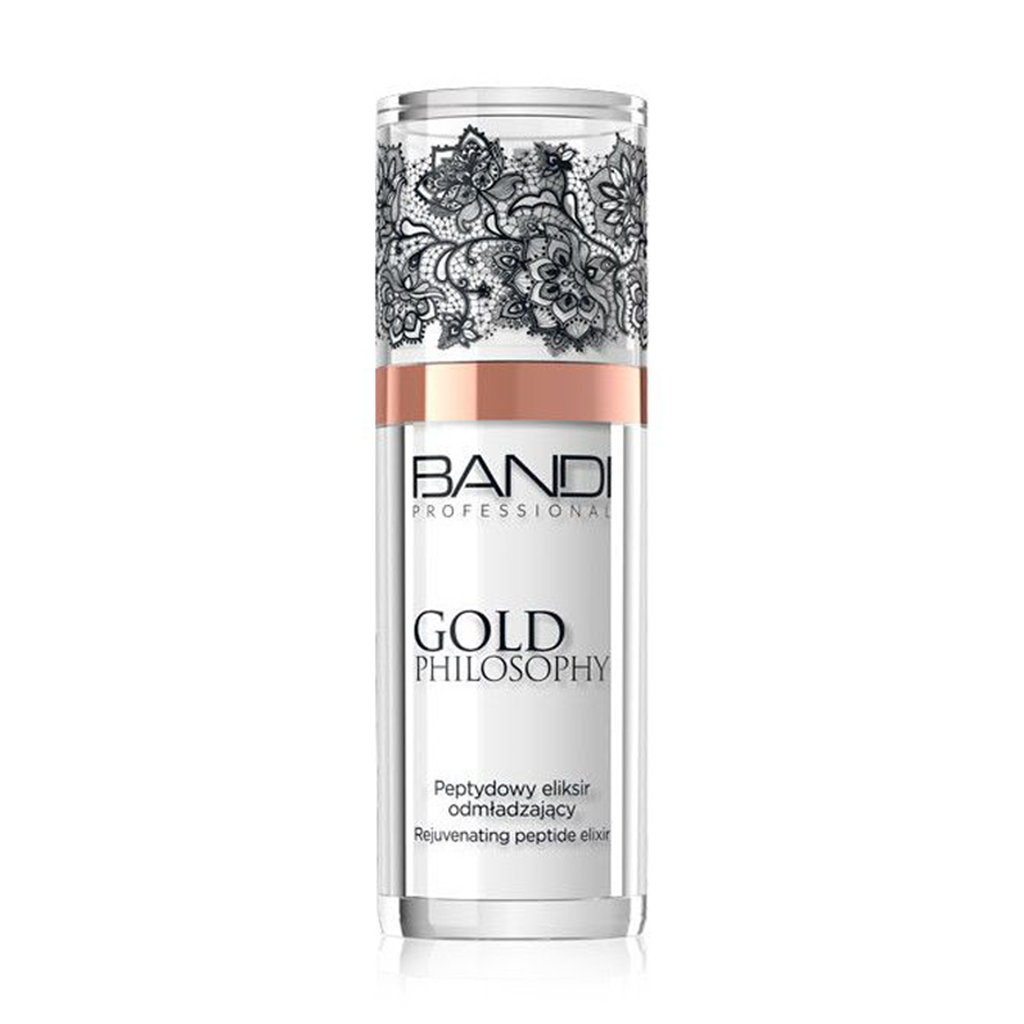 Омолоджувальний пептидний еліксир для обличчя Bandi Professional Gold Philosophy Rejuvenating Peptide Elixir, 30 мл
Омолоджувальний пептидний еліксир для обличчя Bandi Professional Gold Philosophy Rejuvenating Peptide Elixir, 30 мл