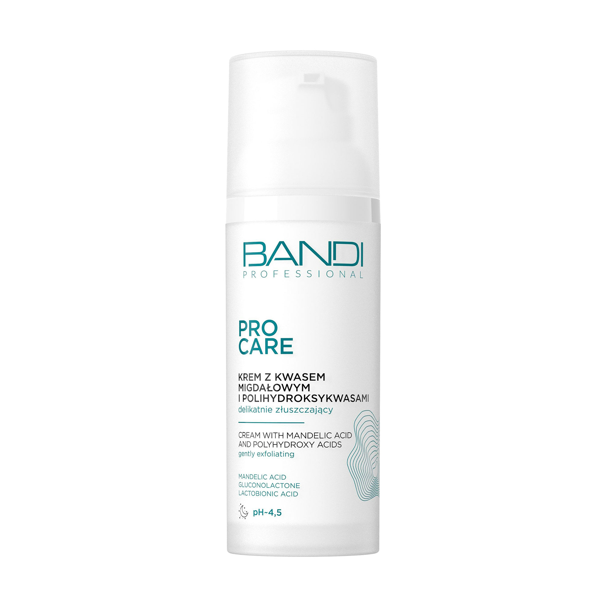 Крем для обличчя Bandi Professional Pro Care Cream з мигдальною кислотою та полігідрокислотами, 50 мл
Крем для обличчя Bandi Professional Pro Care Cream з мигдальною кислотою та полігідрокислотами, 50 мл