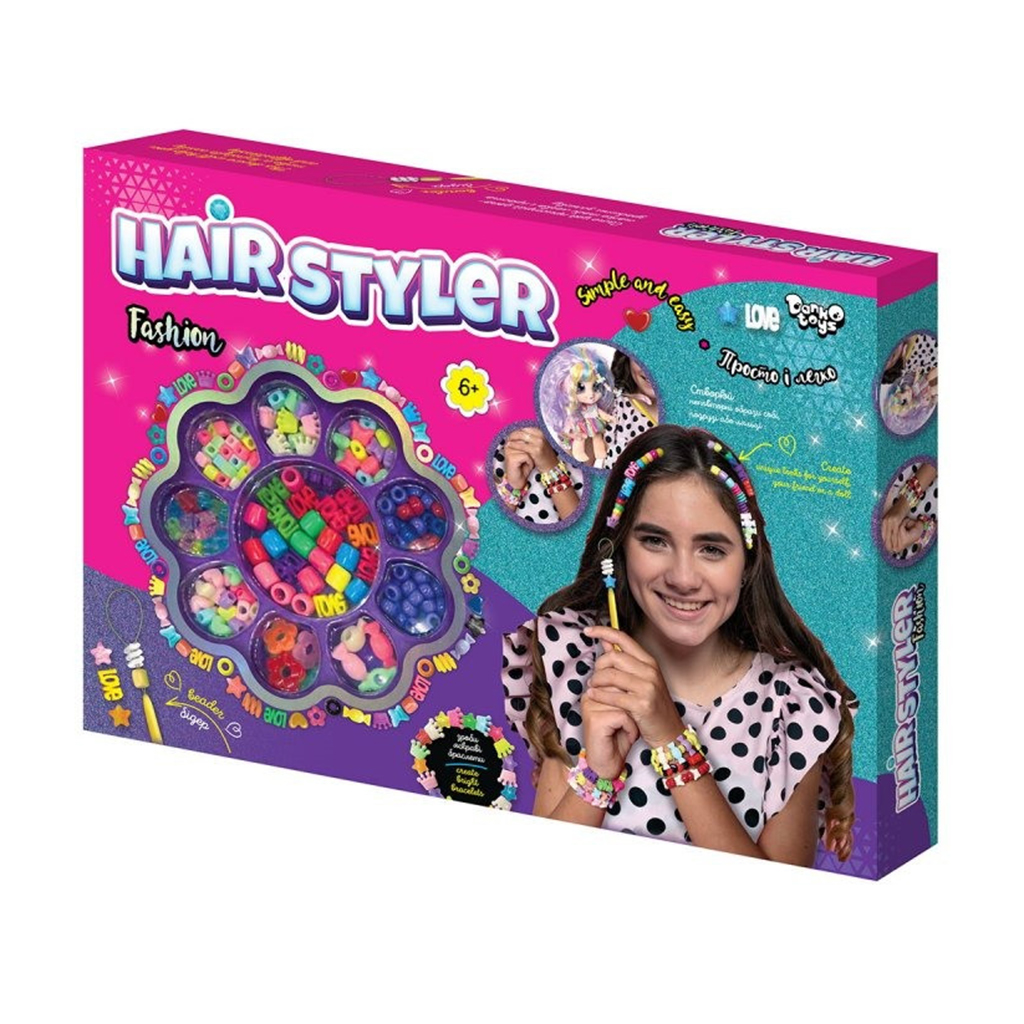 Набір для творчості Danko Toys Hair Styler Fashion, від 6 років (HS-01-04)
Набір для творчості Danko Toys Hair Styler Fashion, від 6 років (HS-01-04)