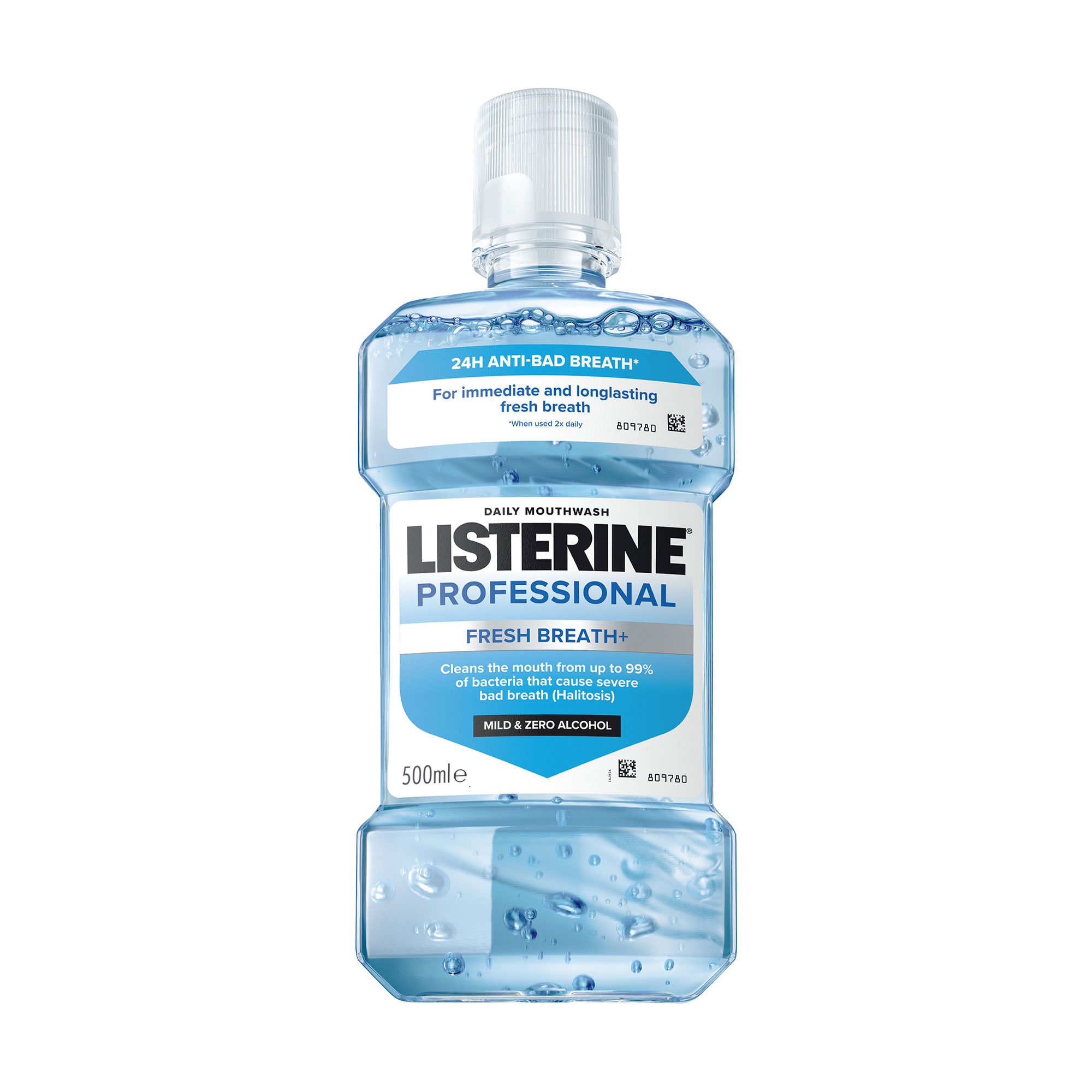 Ополіскувач для ротової порожнини Listerine Professional Fresh Breath+, 500 мл
Ополіскувач для ротової порожнини Listerine Professional Fresh Breath+, 500 мл