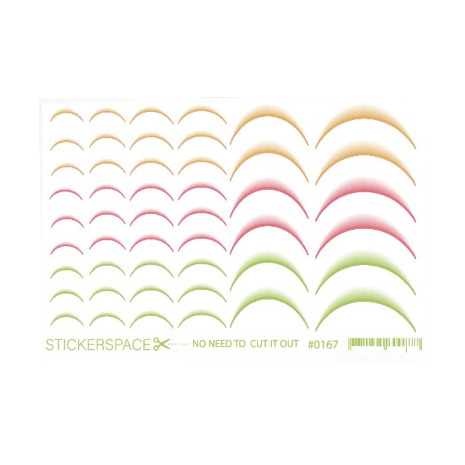 Наліпки для дизайну нігтів StickersSpace Sliders (0167)
Наліпки для дизайну нігтів StickersSpace Sliders (0167)