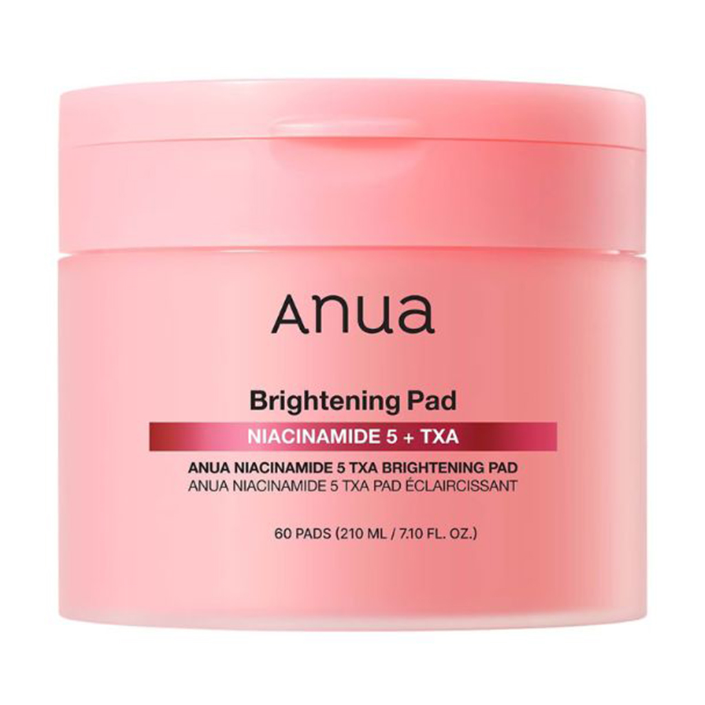 Освітлювальні педи для обличчя Anua Niacinamide 5 TXA Brightening Pad з ніацинамідом, 210 мл
Освітлювальні педи для обличчя Anua Niacinamide 5 TXA Brightening Pad з ніацинамідом, 210 мл