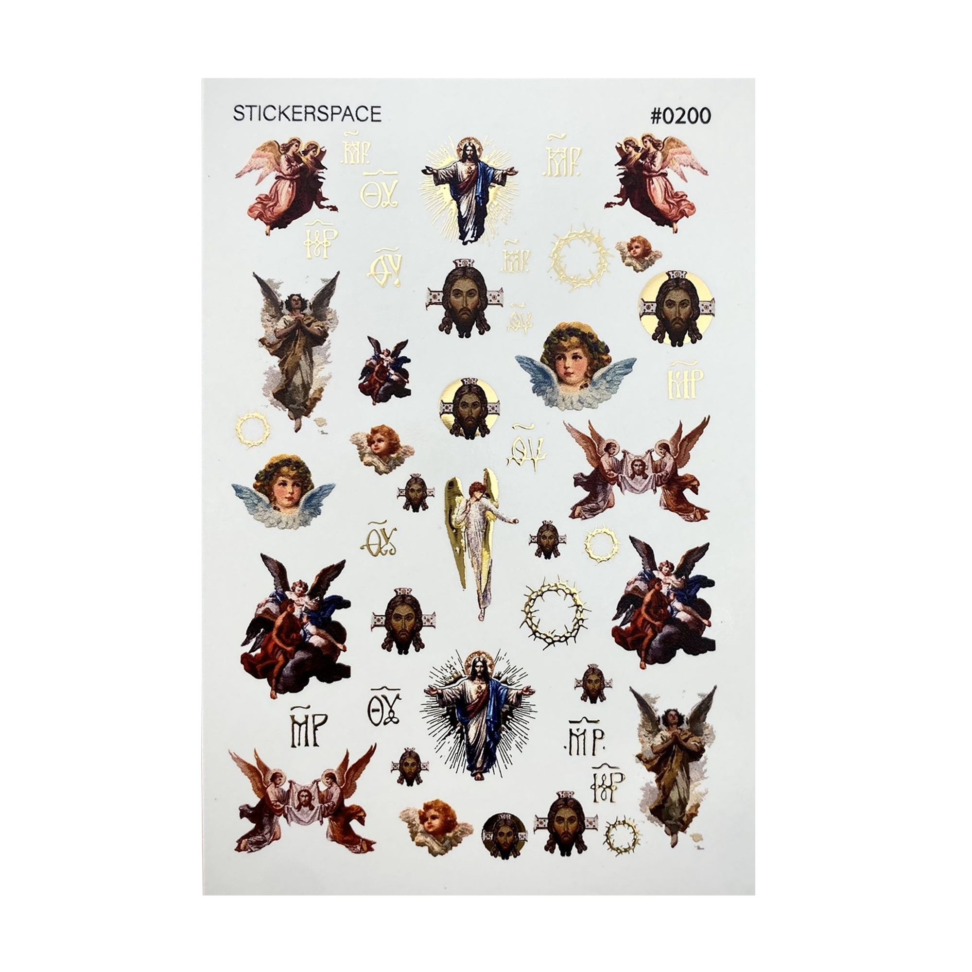 Наліпки для дизайну нігтів StickersSpace Sliders Foil Combi (0200)
Наліпки для дизайну нігтів StickersSpace Sliders Foil Combi (0200)