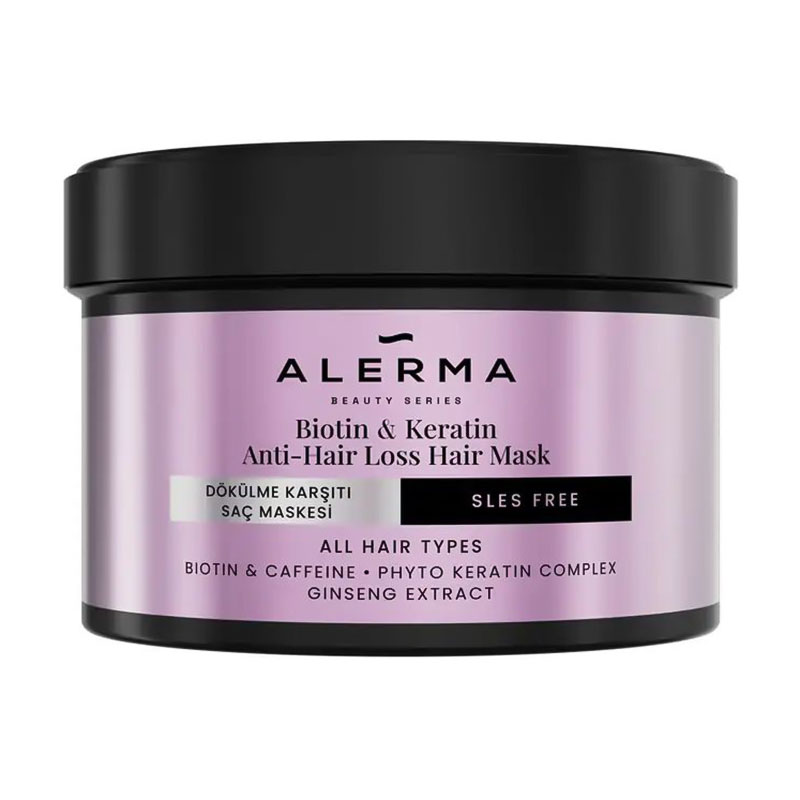 Маска Alerma Biotin & Keratin Anti-Hair Loss Hair Mask проти випадіння волосся, 240 мл
Маска Alerma Biotin & Keratin Anti-Hair Loss Hair Mask проти випадіння волосся, 240 мл