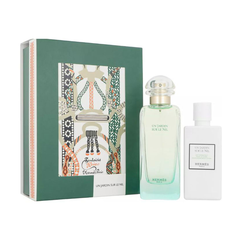 Парфумований набір Hermes Un Jardin Sur Le Nil унісекс (туалетна вода, 100 мл + лосьйон для тіла, 80 мл)
Парфумований набір Hermes Un Jardin Sur Le Nil унісекс (туалетна вода, 100 мл + лосьйон для тіла, 80 мл)