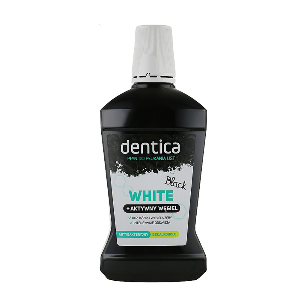 Ополіскувач для ротової порожнини Dentica Black White, 500 мл
Ополіскувач для ротової порожнини Dentica Black White, 500 мл