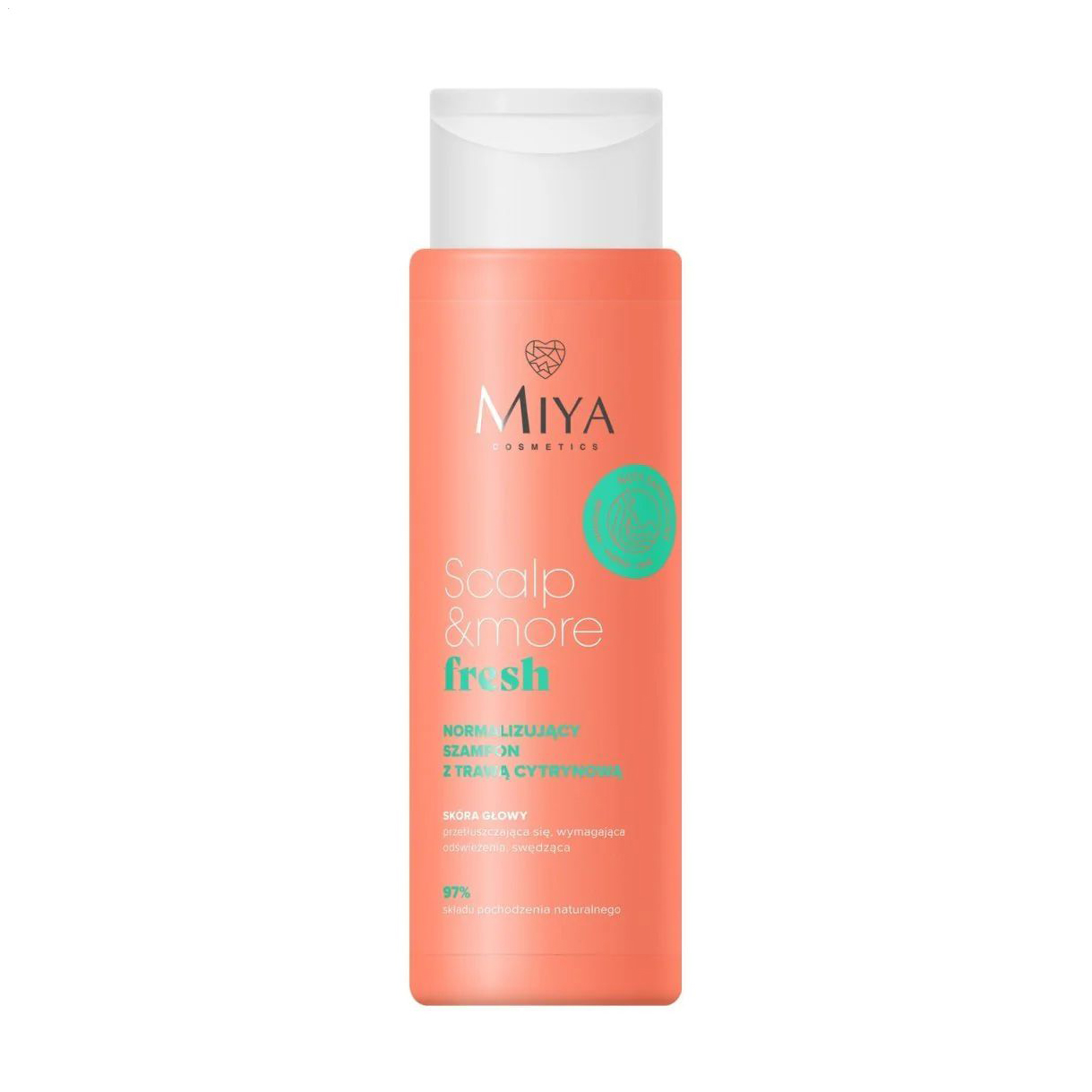 Нормалізувальний шампунь для волосся Miya Cosmetics Scalp & More Fresh Normalizing Shampoo з лимонною травою, 300 мл
Нормалізувальний шампунь для волосся Miya Cosmetics Scalp & More Fresh Normalizing Shampoo з лимонною травою, 300 мл