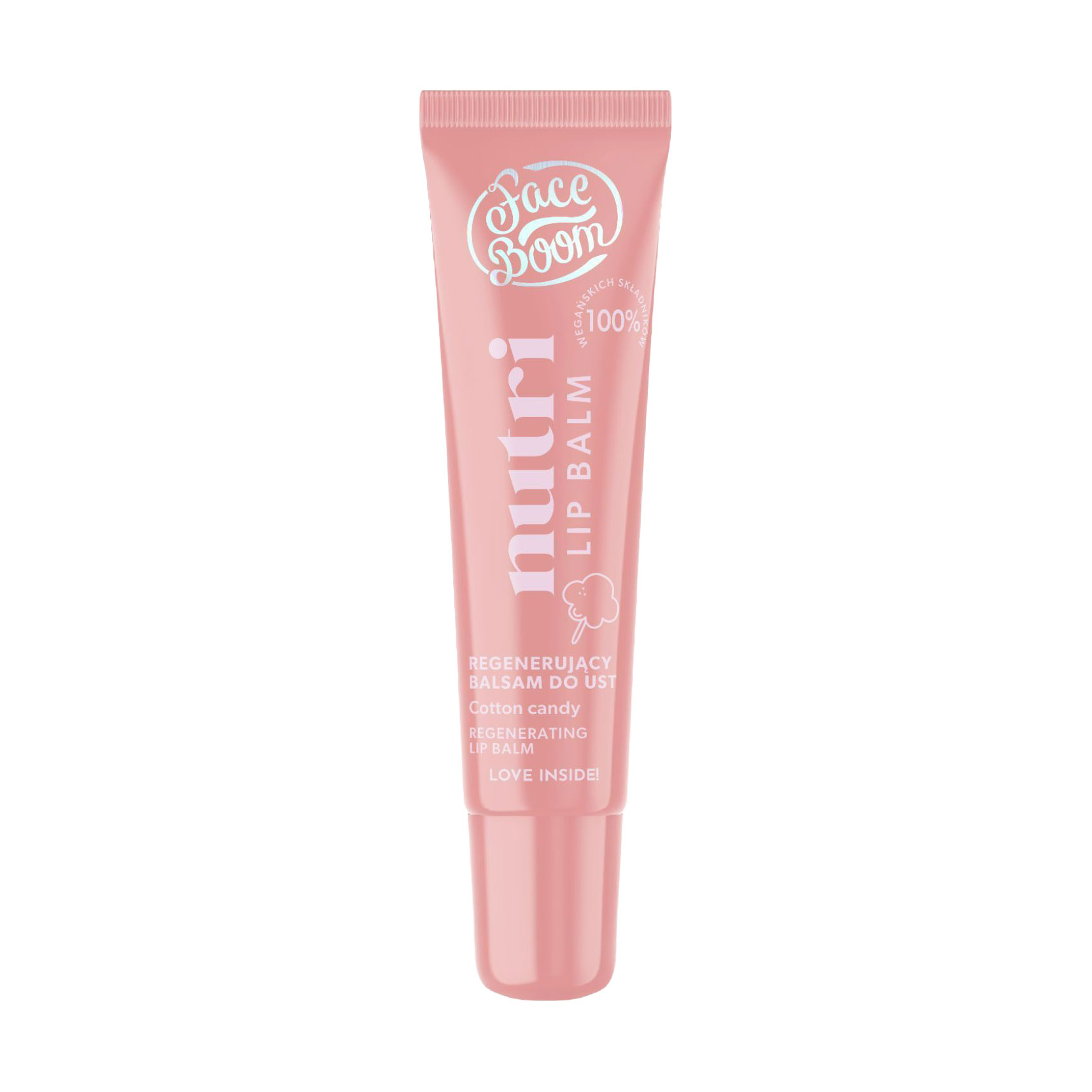 Регенерувальний бальзам для губ Face Boom Nutri Lip Balm, Cotton Candy, 10 г
Регенерувальний бальзам для губ Face Boom Nutri Lip Balm, Cotton Candy, 10 г