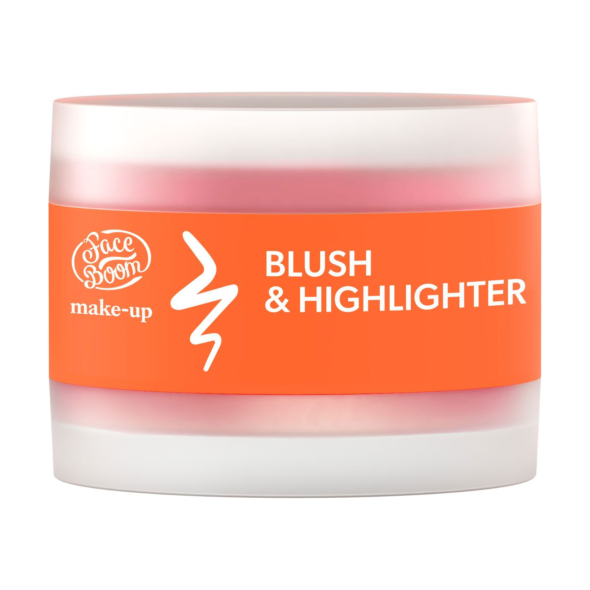 Подвійні кремові рум'яна та хайлайтер для обличчя Face Boom Make-Up Blush & Highlighter 02 Pink, 6 г
Подвійні кремові рум'яна та хайлайтер для обличчя Face Boom Make-Up Blush & Highlighter 02 Pink, 6 г