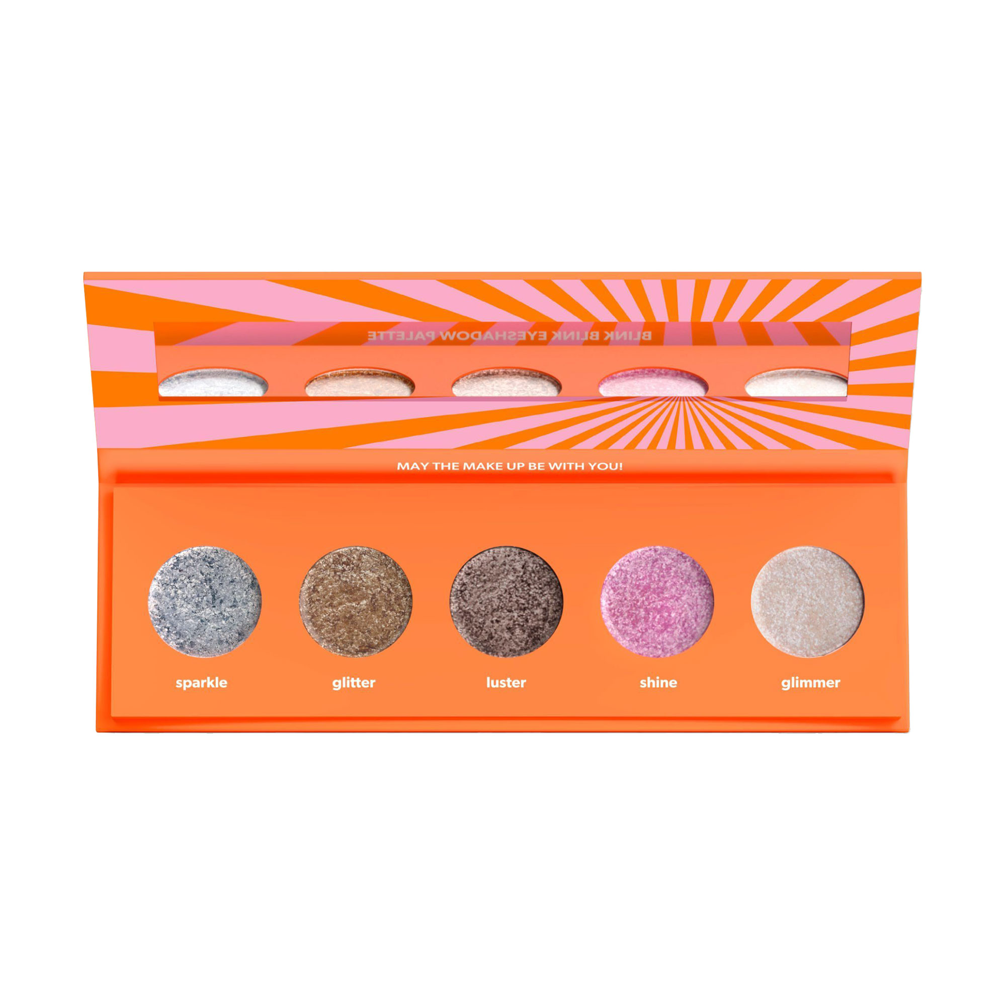 Палетка тіней для повік Face Boom Make-Up Blink Blink Eyeshadow Palette 01 Sparkles, 7 г
Палетка тіней для повік Face Boom Make-Up Blink Blink Eyeshadow Palette 01 Sparkles, 7 г