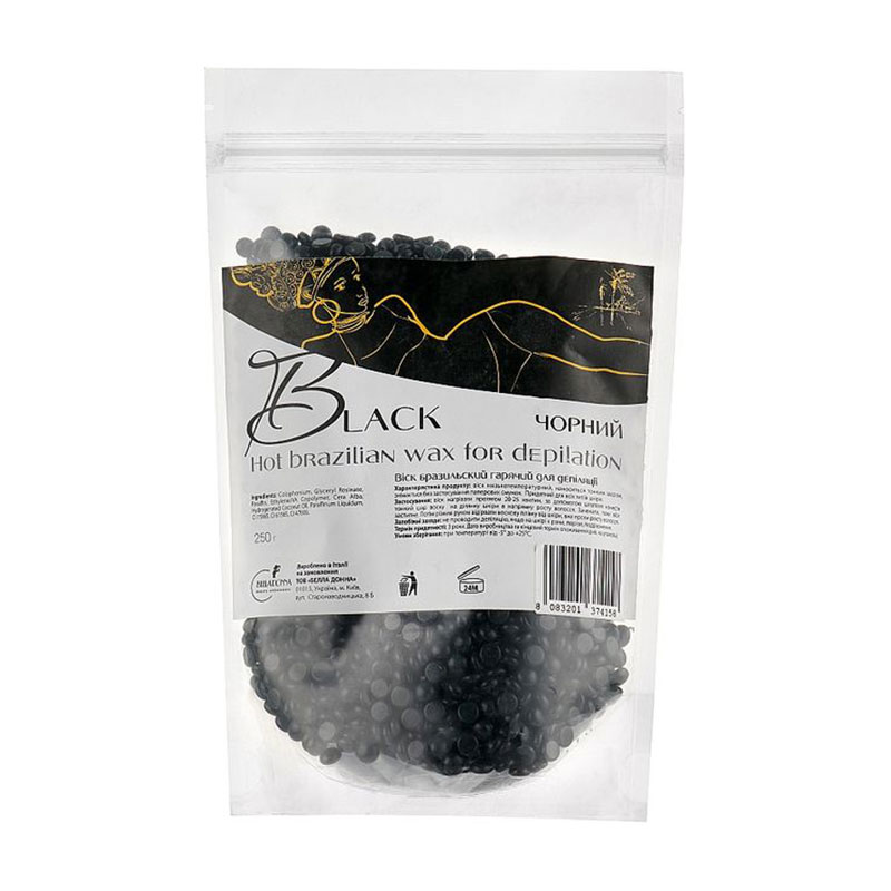 Віск для депіляції Bella Donna Black, 250 г
Віск для депіляції Bella Donna Black, 250 г