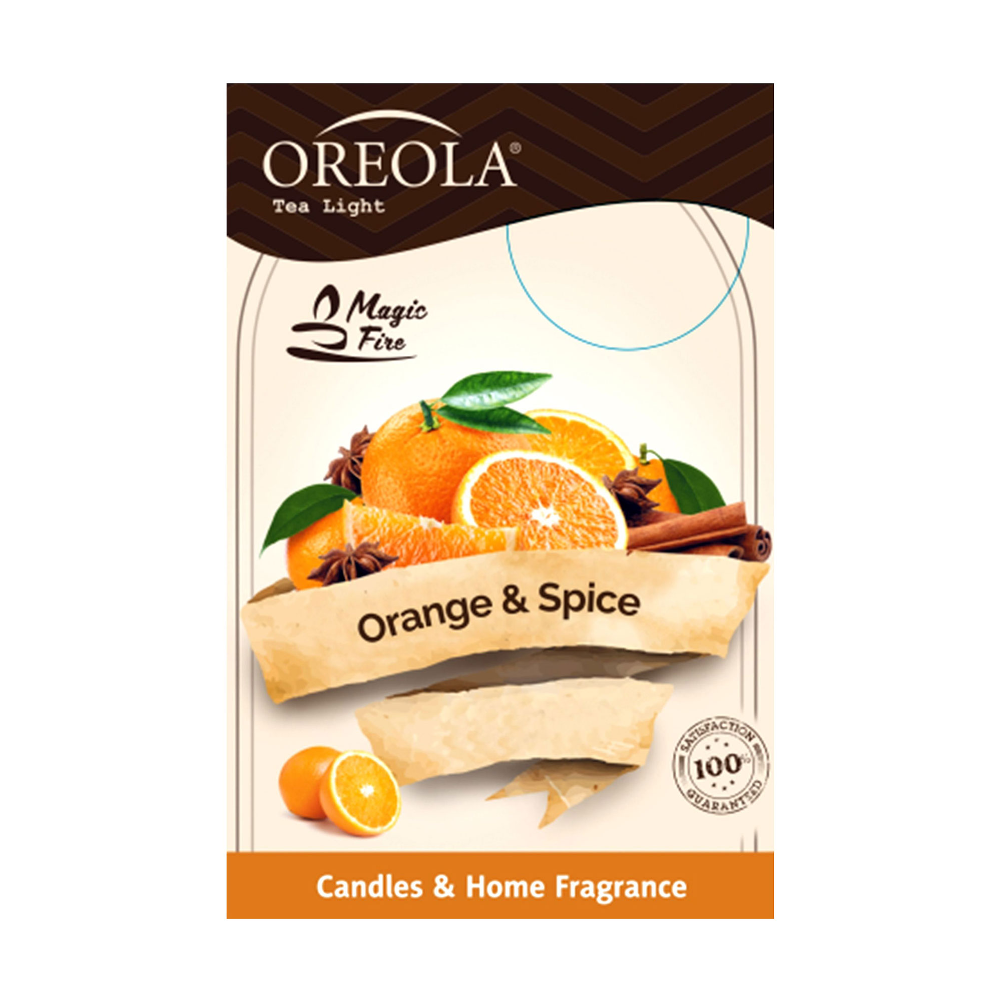 Ароматична свічка Oreola Orange & Spice, 6 шт
Ароматична свічка Oreola Orange & Spice, 6 шт
