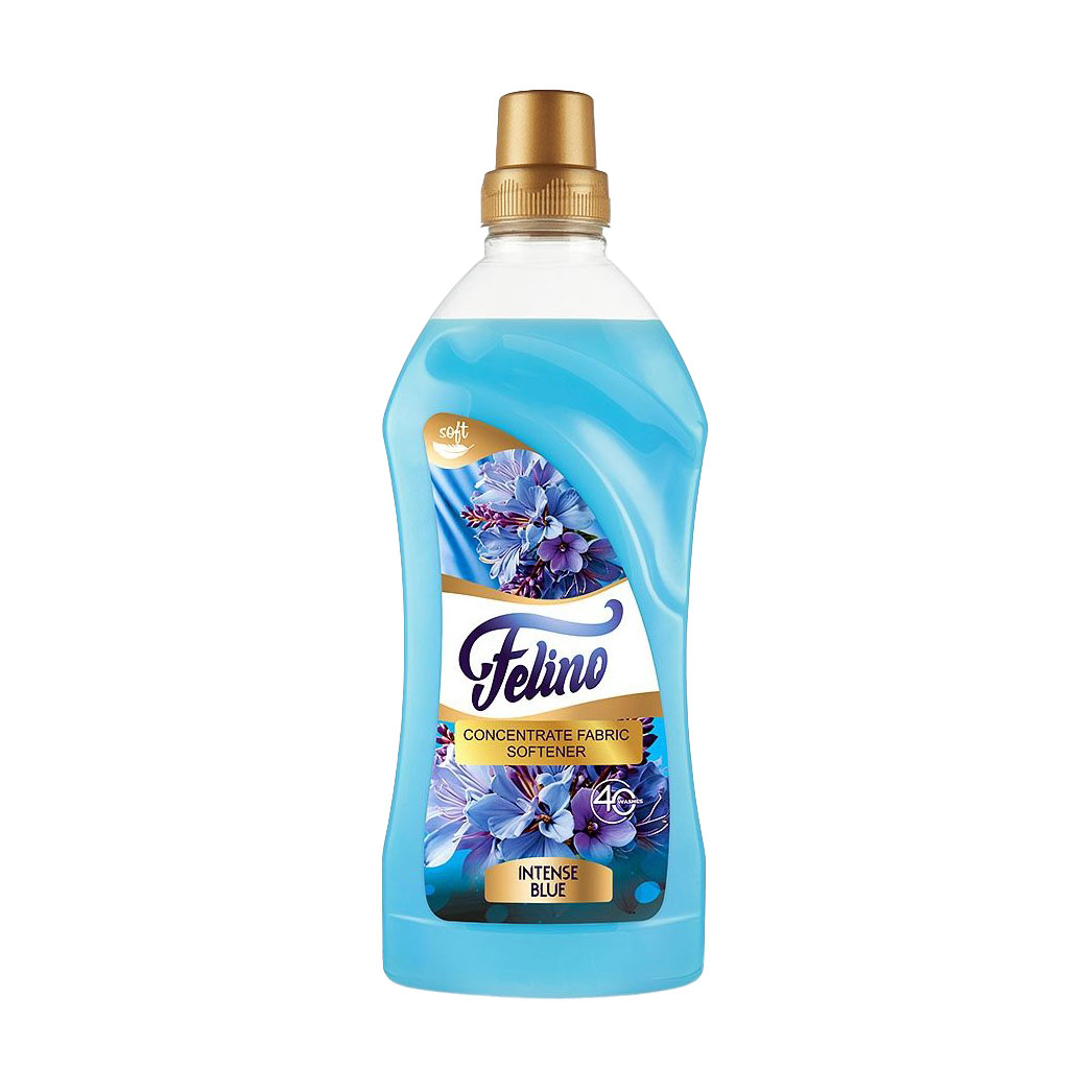 Кондиціонер для білизни Felino Intense Blue, 40 циклів прання, 1 л
Кондиціонер для білизни Felino Intense Blue, 40 циклів прання, 1 л