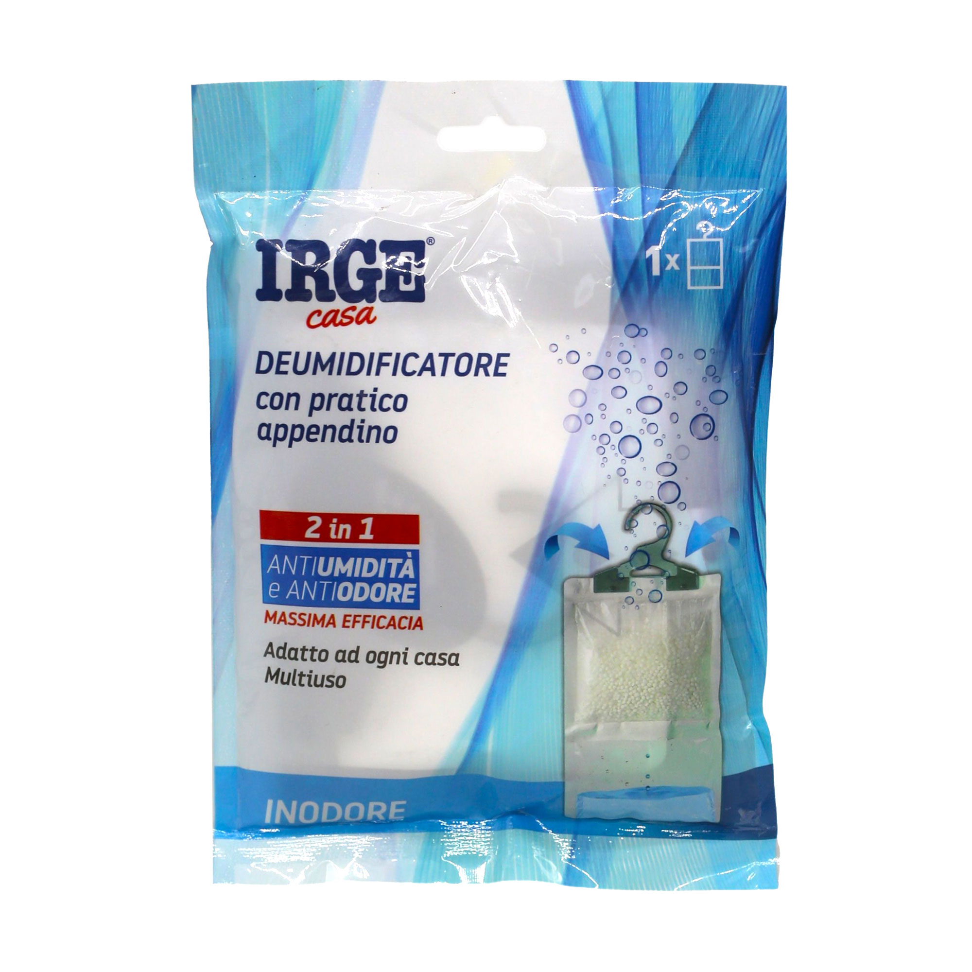 Поглинач запаху та вологи Irge Без запаху, з підвіскою, 500 мл
Поглинач запаху та вологи Irge Без запаху, з підвіскою, 500 мл