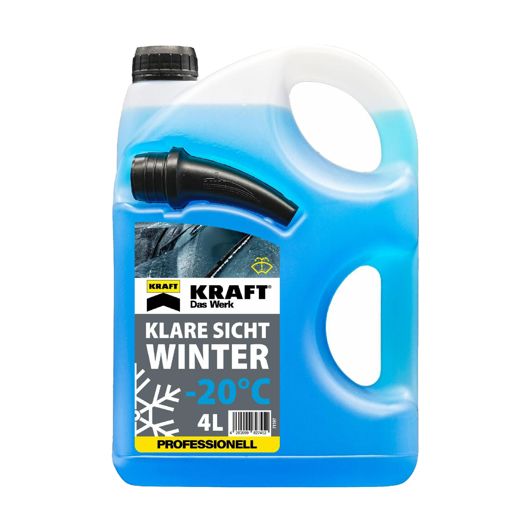 Зимовий омивач скла Kraft -20C, 4 л (KF140)
Зимовий омивач скла Kraft -20C, 4 л (KF140)