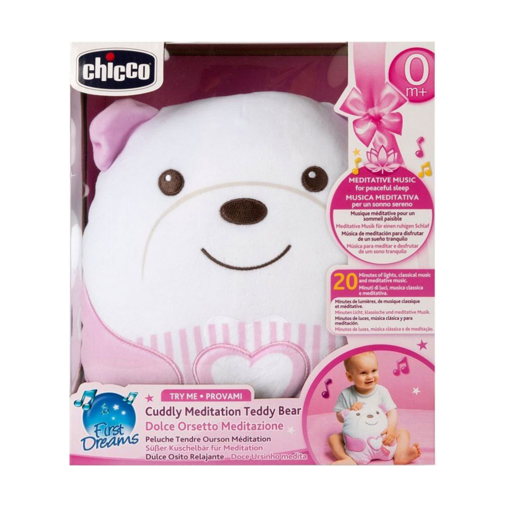 М'яка музична іграшка-нічник Chicco Заспокійливе ведмежа, Рожева, з народження (12266.10)
М'яка музична іграшка-нічник Chicco Заспокійливе ведмежа, Рожева, з народження (12266.10)
