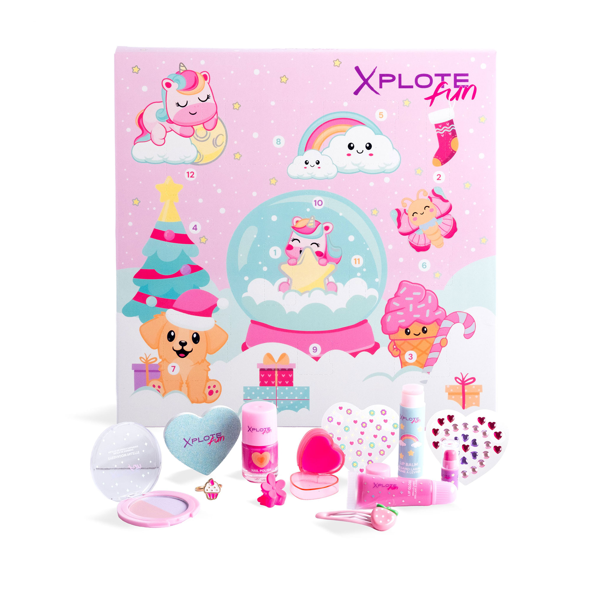 Адвент-календар Martinelia Xplote Fun, 12 продуктів
Адвент-календар Martinelia Xplote Fun, 12 продуктів