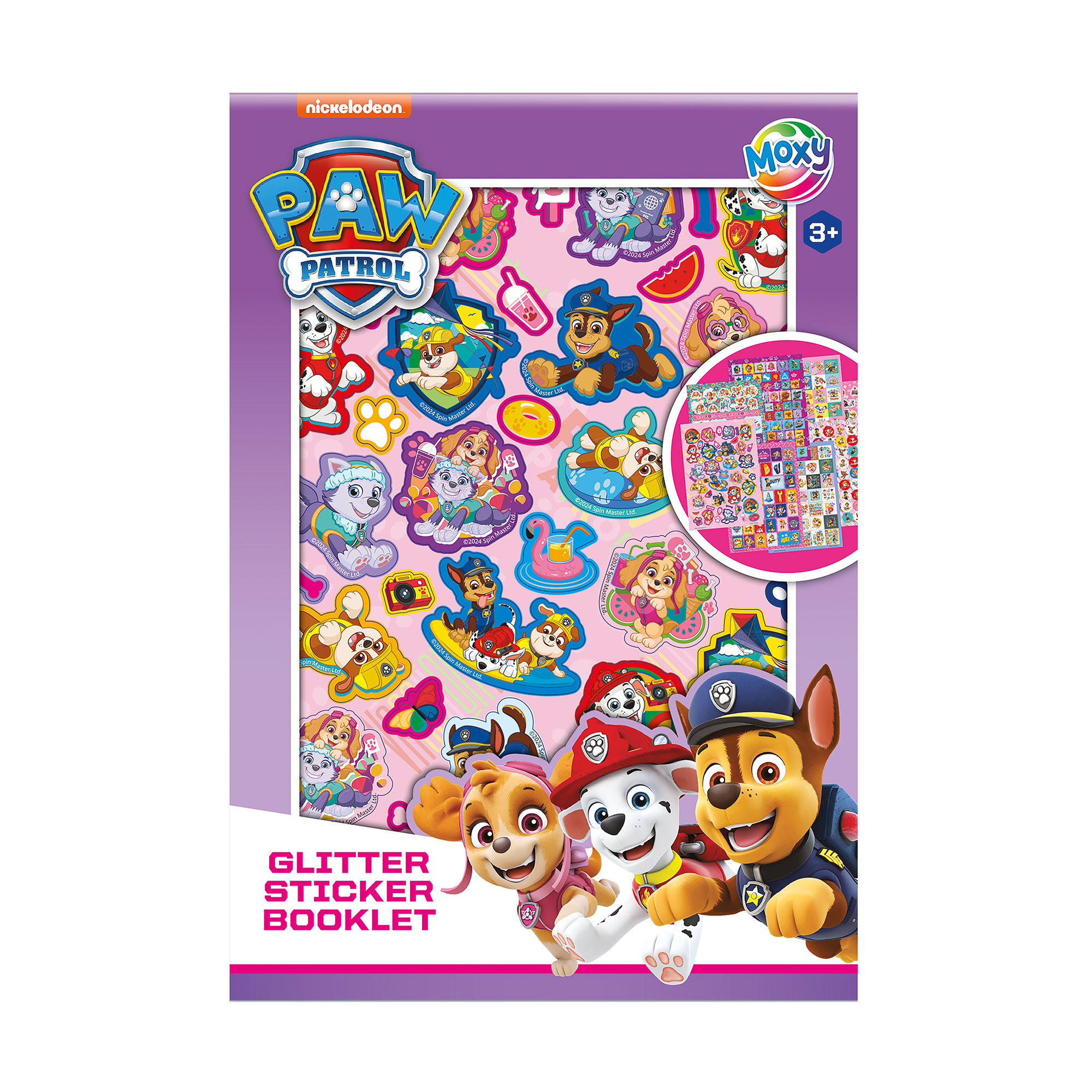 Стікербук Moxy Paw Patrol з блискучими наліпками, від 3 років, 1*15*21 см, 8 аркушів (723245)
Стікербук Moxy Paw Patrol з блискучими наліпками, від 3 років, 1*15*21 см, 8 аркушів (723245)