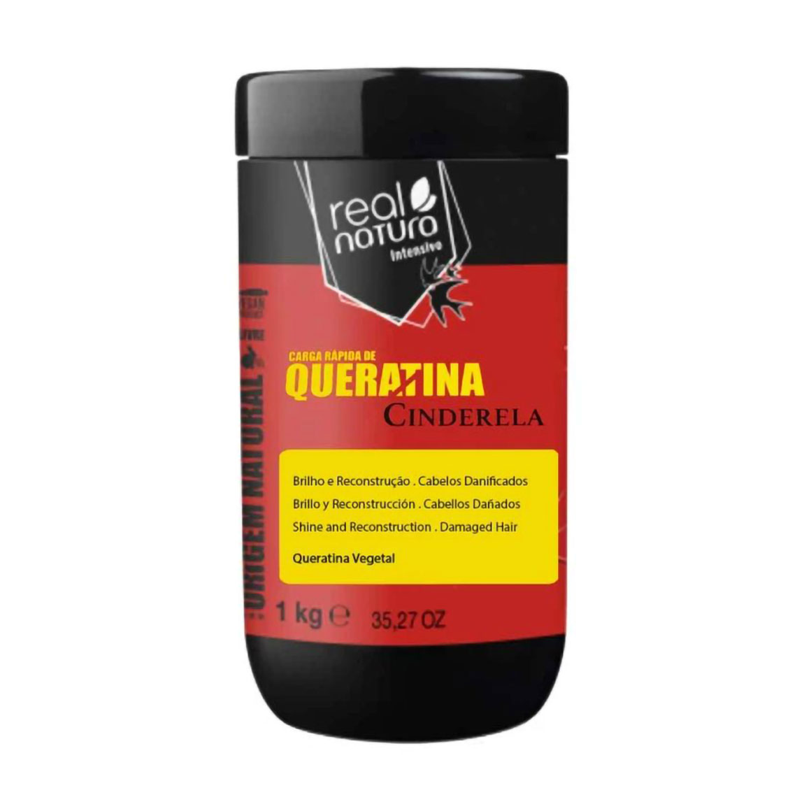 Відновлювальна маска для волосся Real Natura Sem Sal Mascara Carga Rapida De Queratina Cinderela з кератином, 1 кг
Відновлювальна маска для волосся Real Natura Sem Sal Mascara Carga Rapida De Queratina Cinderela з кератином, 1 кг