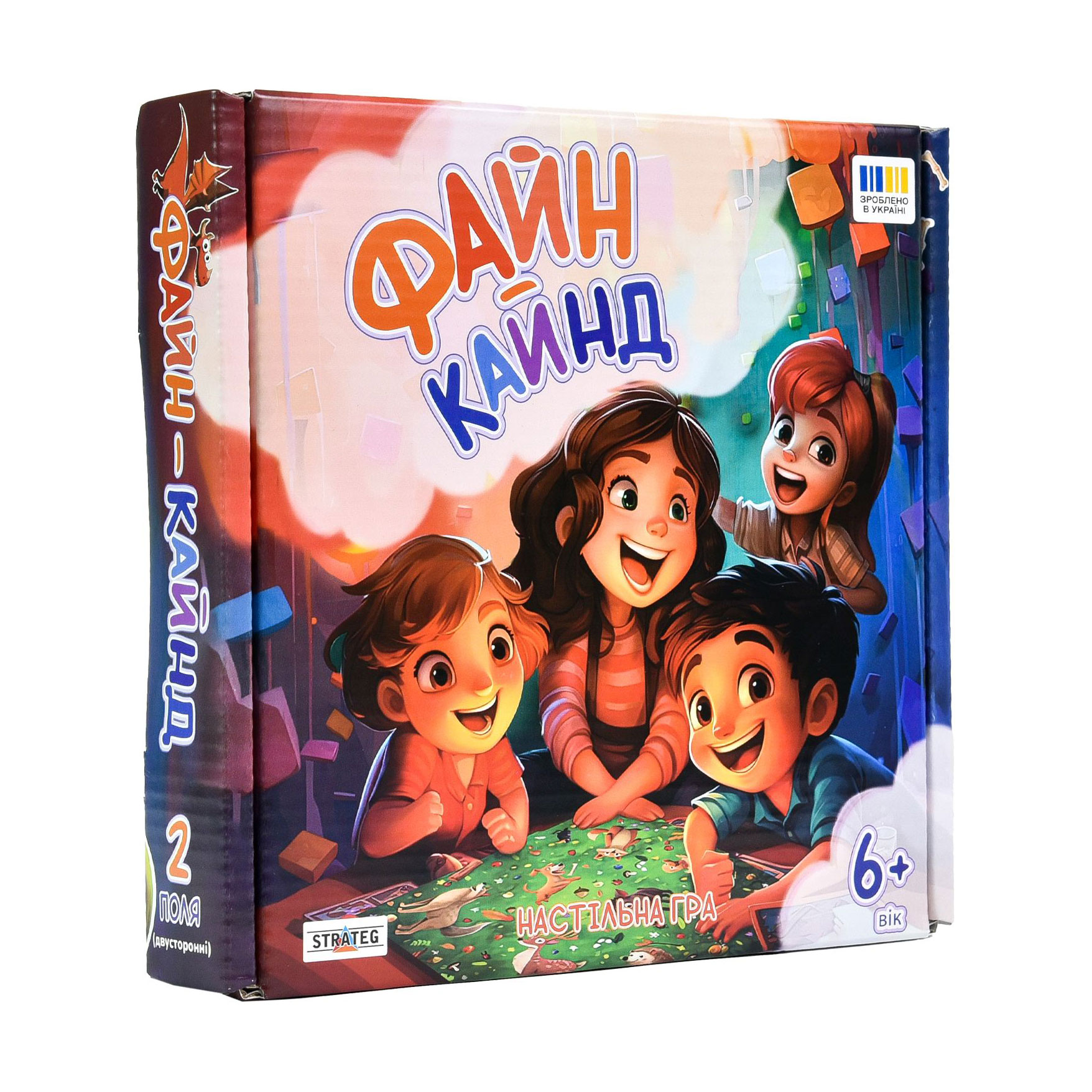 Настільна гра Strateg Файн-кайнд, від 6 років (30675)
Настільна гра Strateg Файн-кайнд, від 6 років (30675)