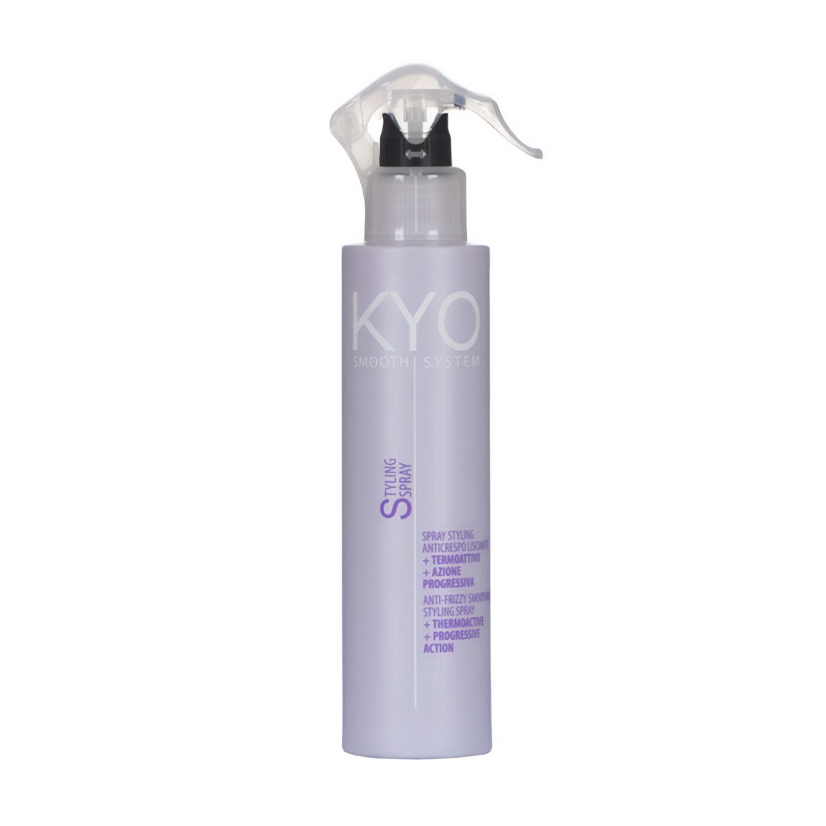 Розгладжувальний спрей для волосся KYO Smooth System Anti-Frizzy Styling Spray, 200 мл
Розгладжувальний спрей для волосся KYO Smooth System Anti-Frizzy Styling Spray, 200 мл