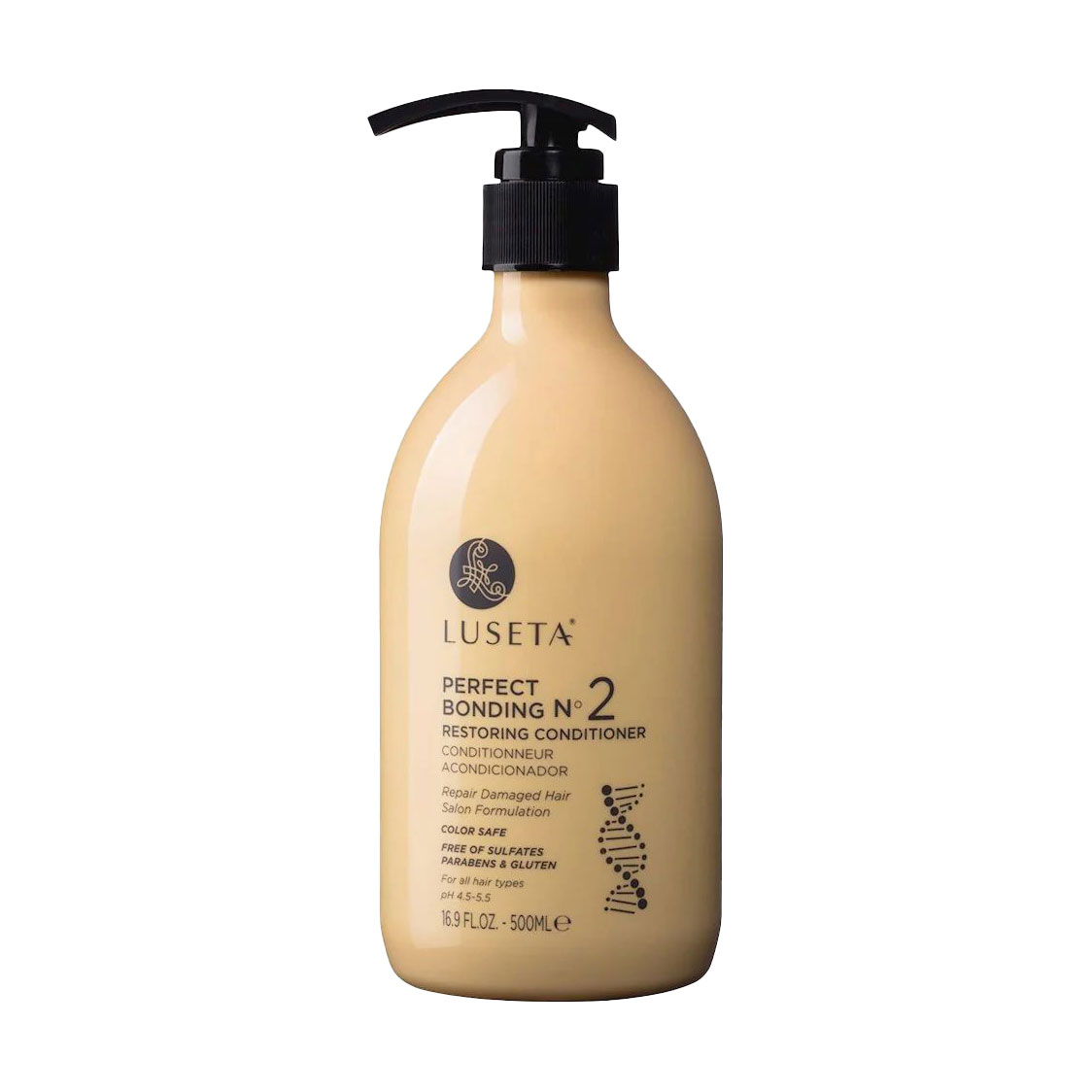 Відновлювальний кондиціонер для пошкодженого волосся Luseta Perfect Bonding Restoring Conditioner, 500 мл
Відновлювальний кондиціонер для пошкодженого волосся Luseta Perfect Bonding Restoring Conditioner, 500 мл