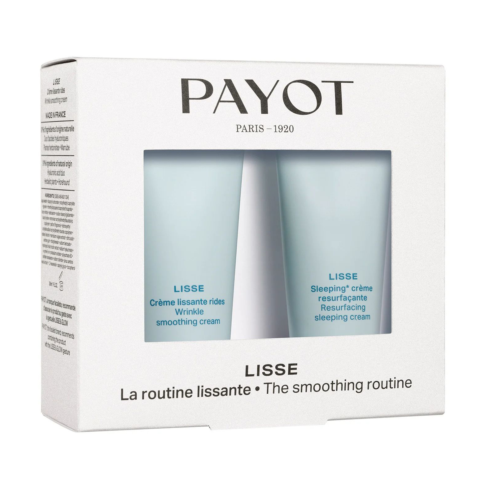 Набір для обличчя Payot Lisse (денний крем, 30 мл + нічний крем, 30 мл)
Набір для обличчя Payot Lisse (денний крем, 30 мл + нічний крем, 30 мл)