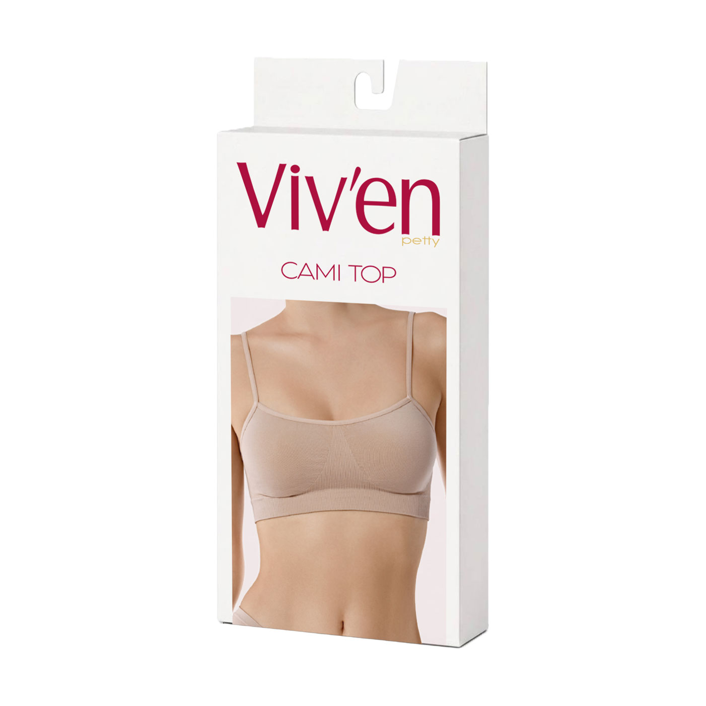 Топ жіночий Viv'en petty Cami Top бежевий, розмір S/M
Топ жіночий Viv'en petty Cami Top бежевий, розмір S/M