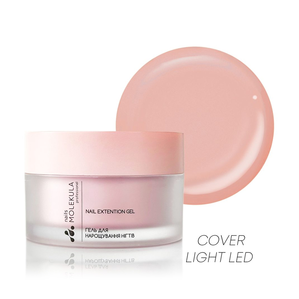 Моделювальний гель для нігтів Nails Molekula Professional Gel Led 13 Cover Light, 100 мл
Моделювальний гель для нігтів Nails Molekula Professional Gel Led 13 Cover Light, 100 мл