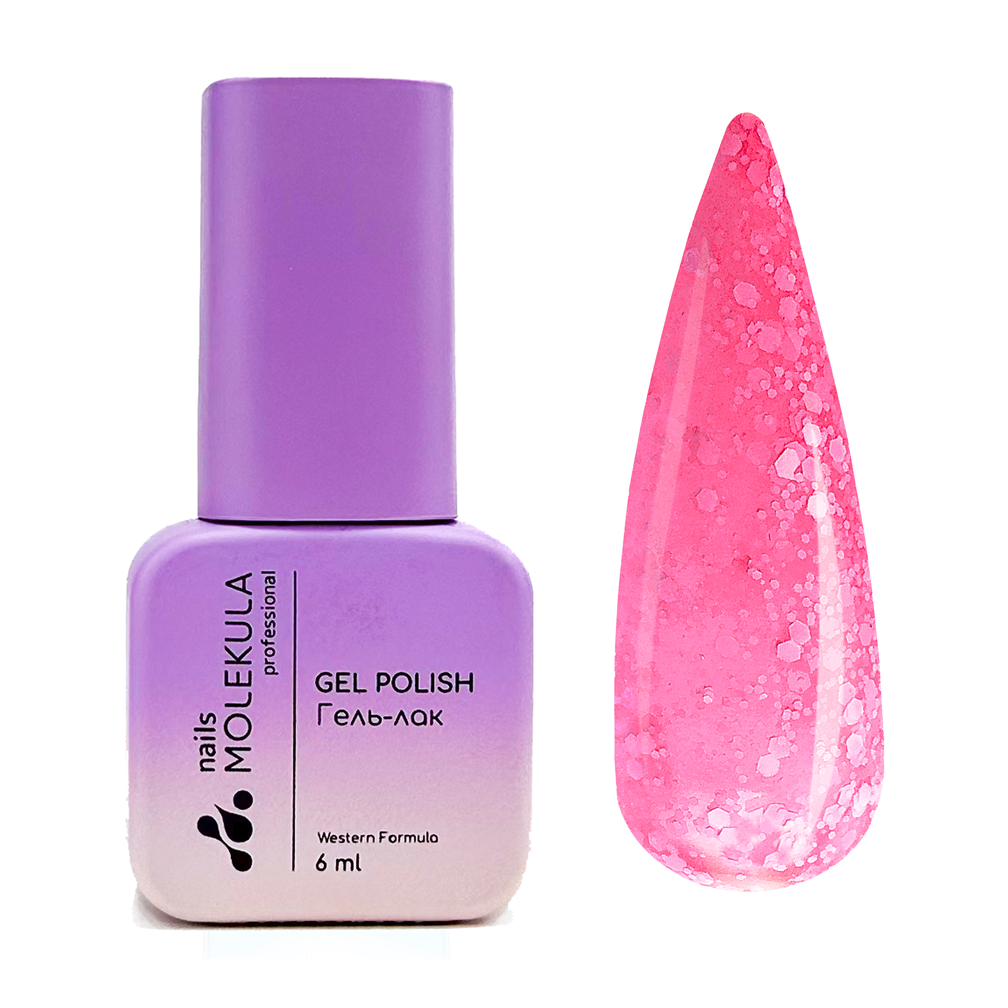 Гель-лак для нігтів Nails Molekula Professional Marshmallow Gel Polish, M05, 6 мл
Гель-лак для нігтів Nails Molekula Professional Marshmallow Gel Polish, M05, 6 мл