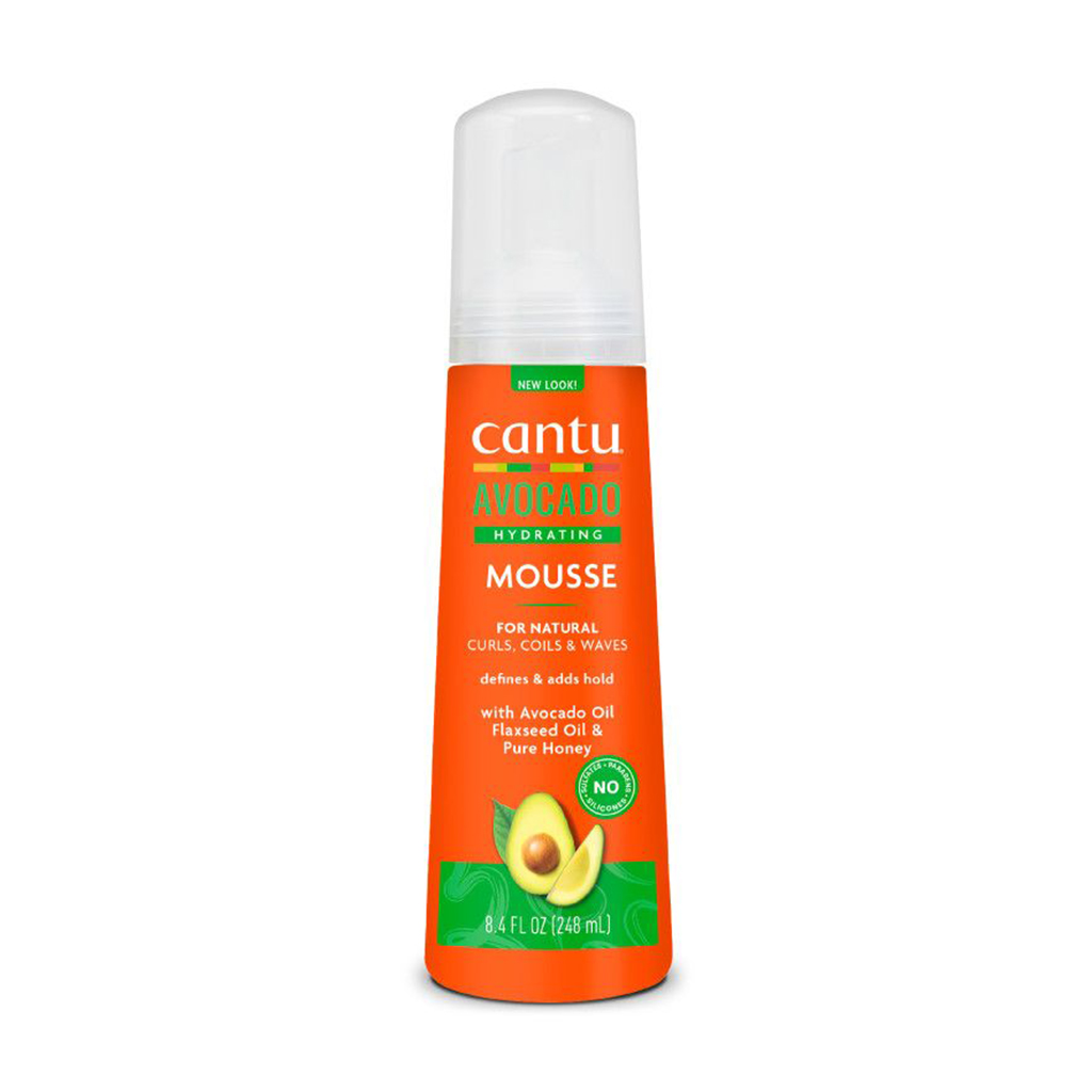 Зволожувальний мус для волосся Cantu Avocado Hydrating Hair Styling Mousse, 248 мл
Зволожувальний мус для волосся Cantu Avocado Hydrating Hair Styling Mousse, 248 мл