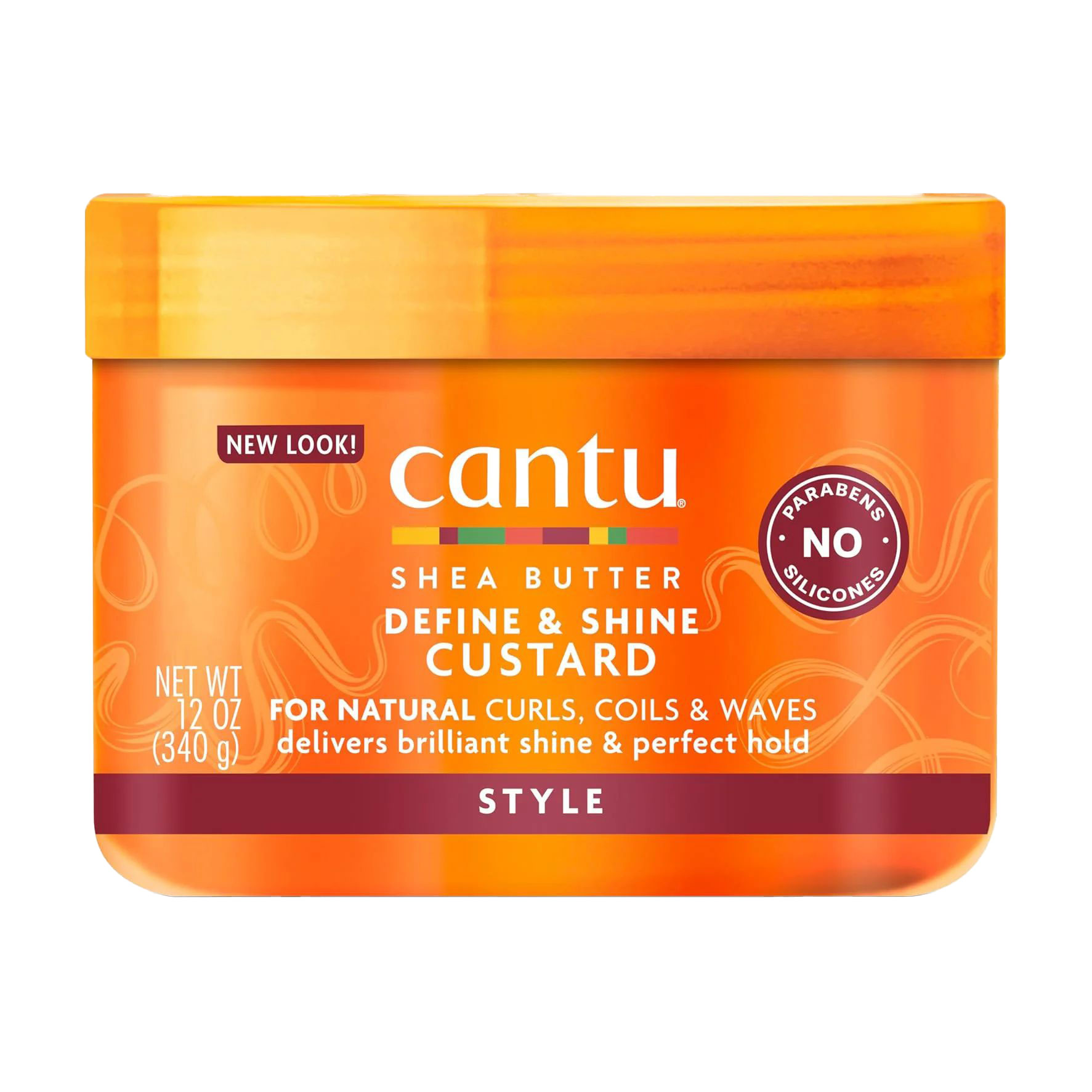Крем для укладання та фіксації кучерявого волосся Cantu Shea Butter Define & Shine Custard, 340 г
Крем для укладання та фіксації кучерявого волосся Cantu Shea Butter Define & Shine Custard, 340 г