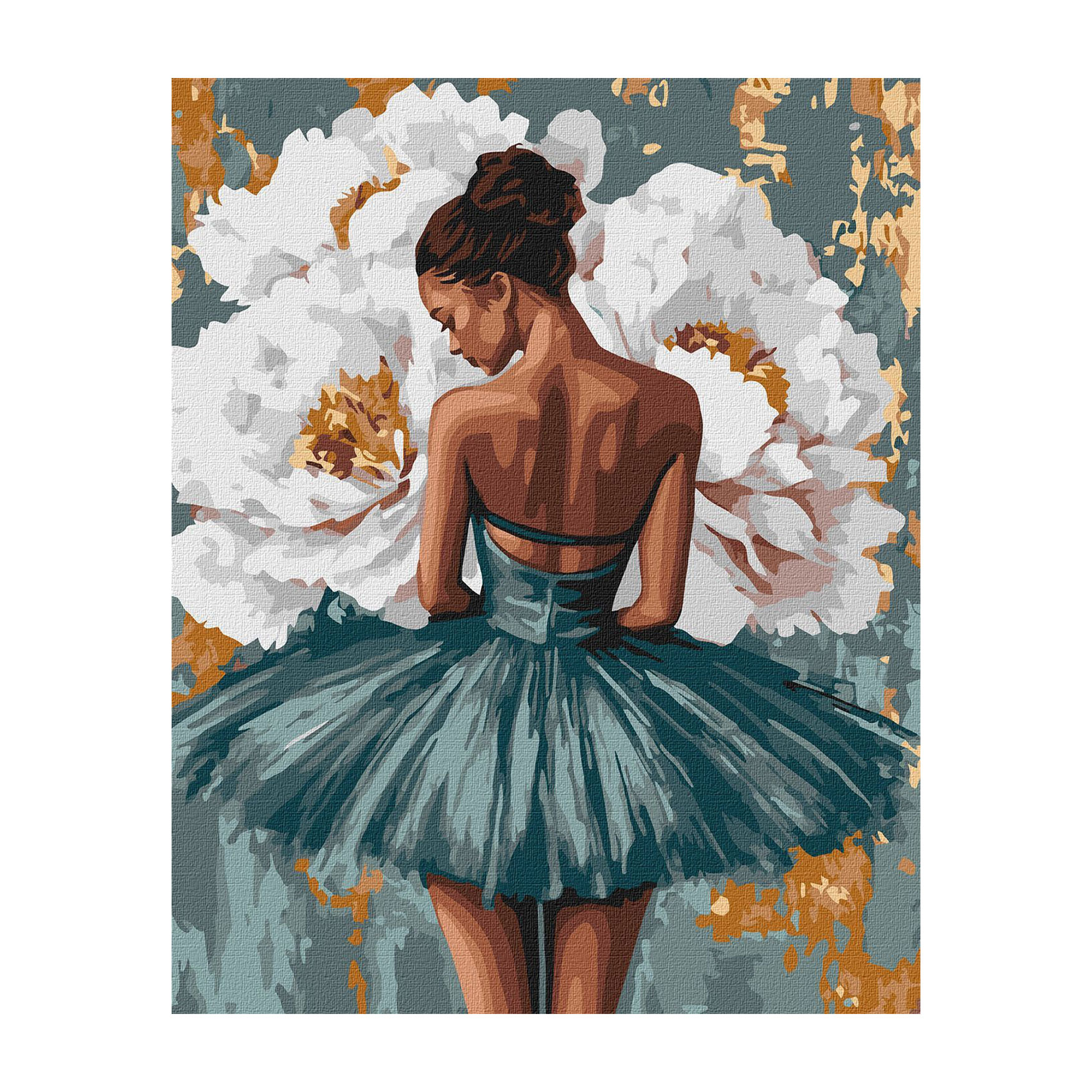 Картина за номерами Ideyka Балерина з білими півоніями, з фарбами металік, 40*50 см (KHO8663)
Картина за номерами Ideyka Балерина з білими півоніями, з фарбами металік, 40*50 см (KHO8663)