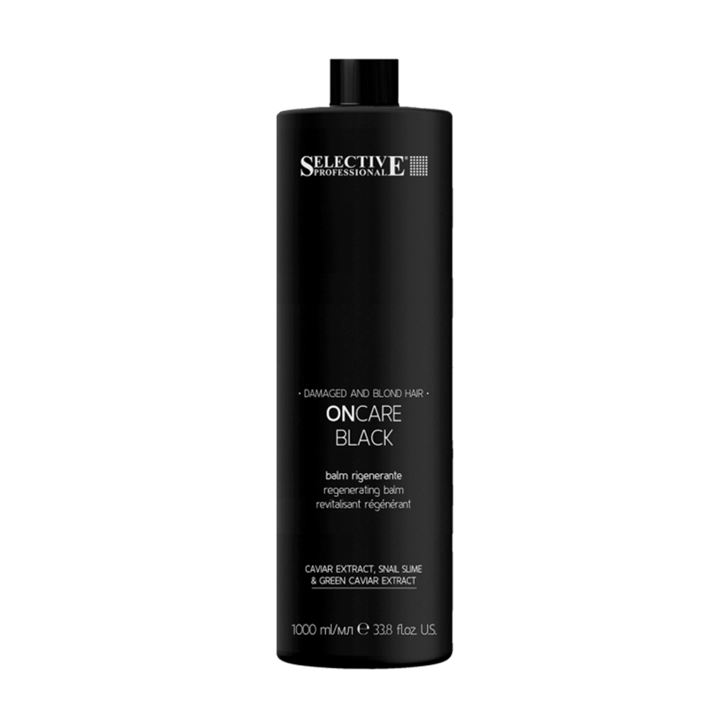 Відновлювальний бальзам Selective Professional On Care Black Balm для світлого та пошкодженого волосся, 1 л
Відновлювальний бальзам Selective Professional On Care Black Balm для світлого та пошкодженого волосся, 1 л