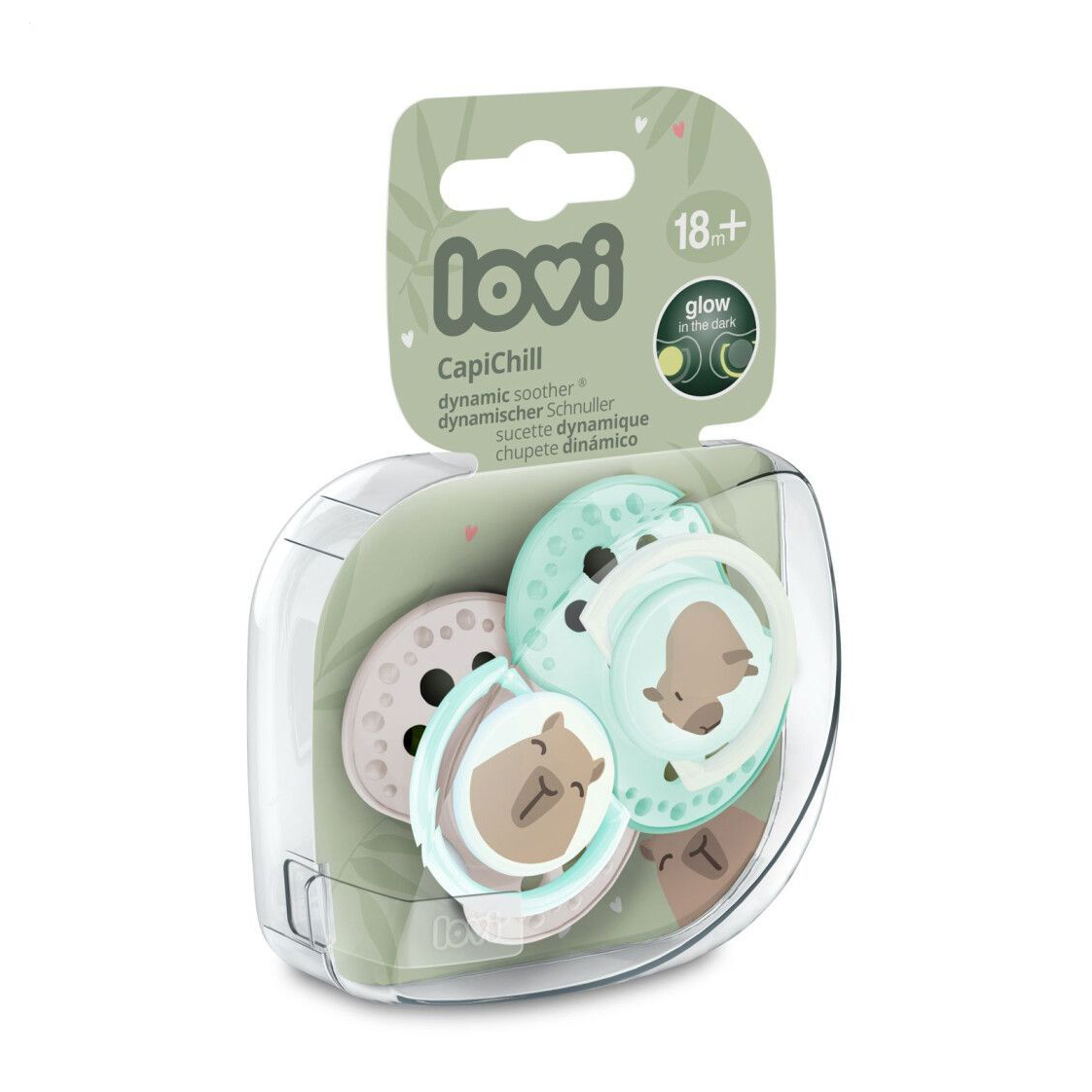 Пустушка LOVI CapiChill силіконова, динамічна, від 1.5 року, 2 шт (22/934boy)
Пустушка LOVI CapiChill силіконова, динамічна, від 1.5 року, 2 шт (22/934boy)