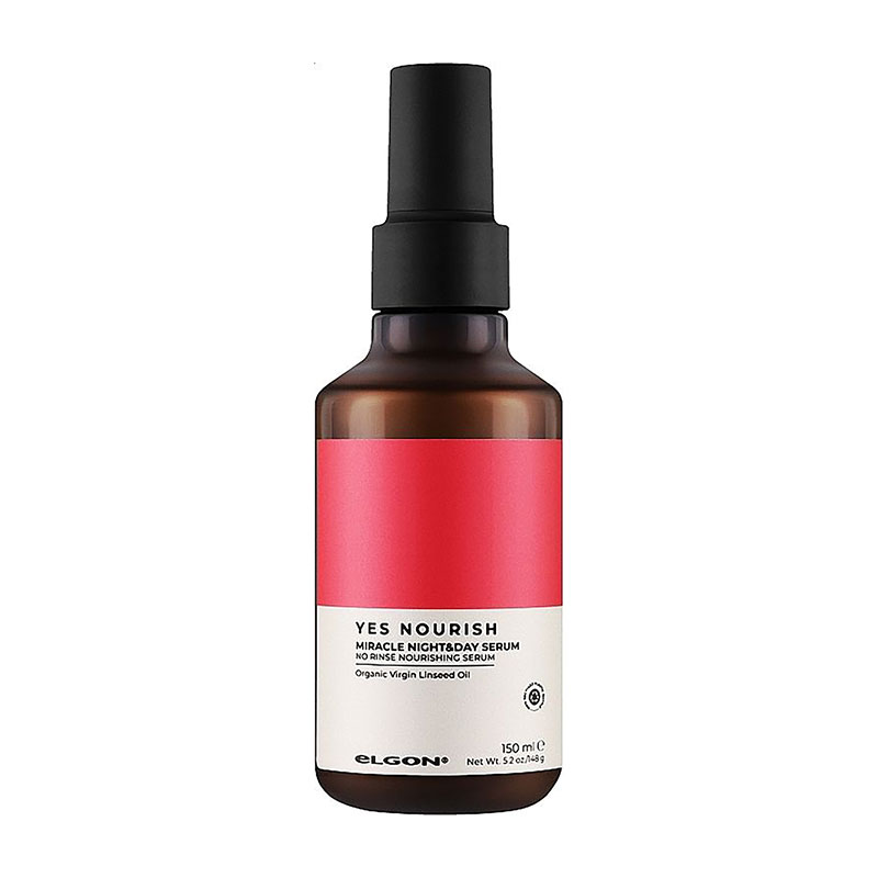 Незмивна живильна сироватка для волосся Elgon Yes Nourish Miracle Night & Day Serum, 150 мл
Незмивна живильна сироватка для волосся Elgon Yes Nourish Miracle Night & Day Serum, 150 мл