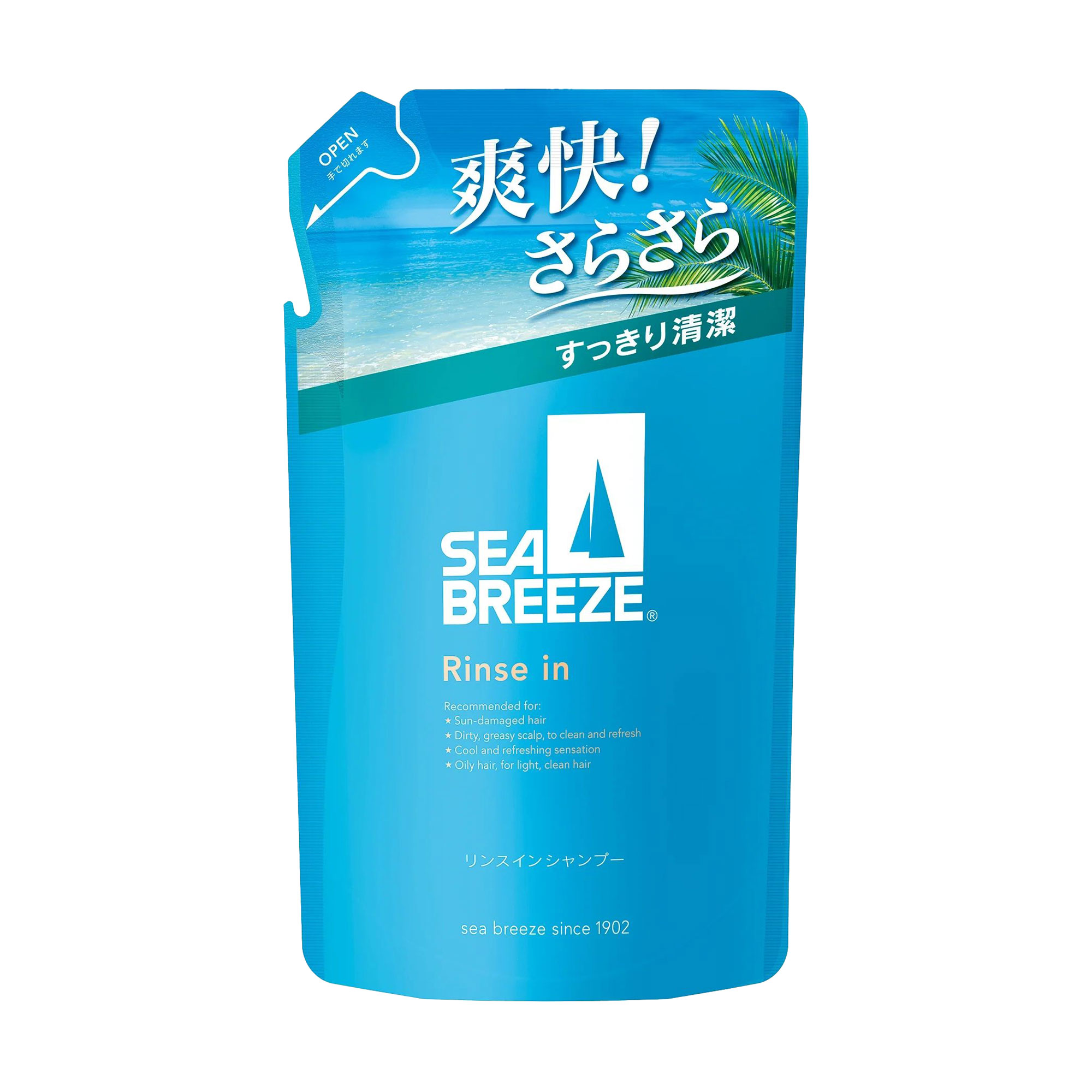 Шампунь для волосся SEA BREEZE Rinse In Shampoo, 330 мл (дойпак)
Шампунь для волосся SEA BREEZE Rinse In Shampoo, 330 мл (дойпак)