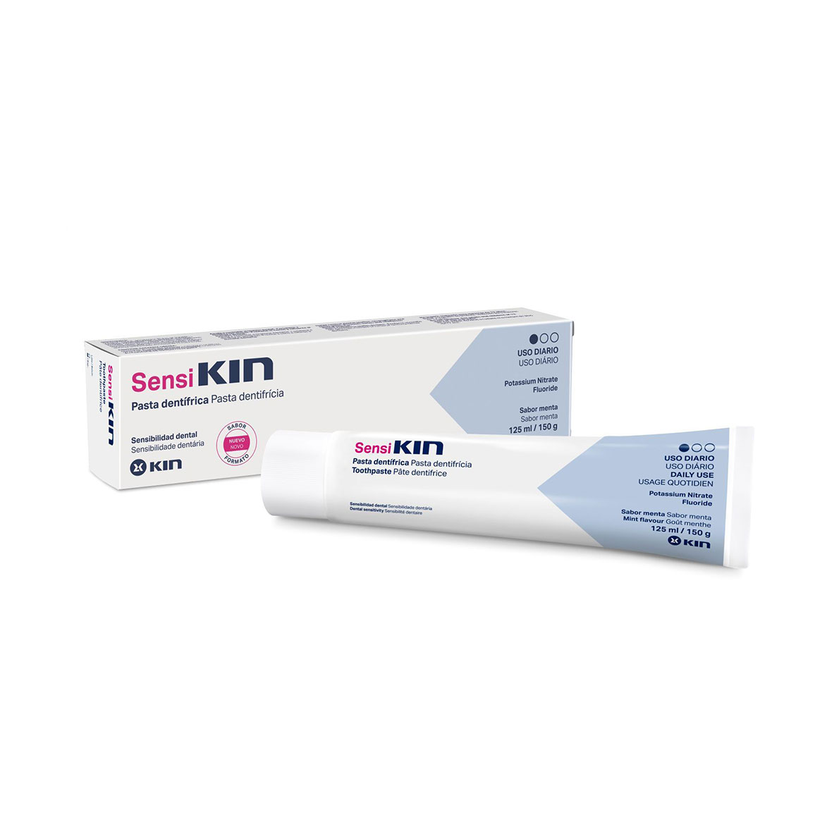 Зубна паста Kin Sensi Toothpaste для чутливих зубів, 125 мл
Зубна паста Kin Sensi Toothpaste для чутливих зубів, 125 мл